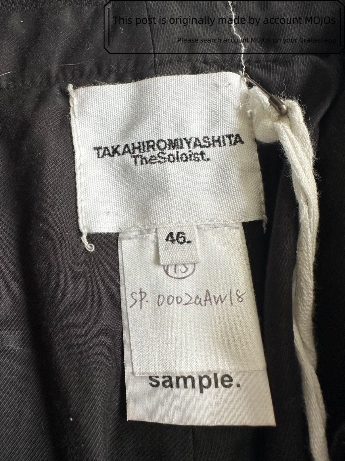 Takahiromiyashita The Soloist. Sz 46 The Soloist 18AW Sample Sale Military Trousers mojos23 Size US 30 / EU 46 - 5 Thumbnail