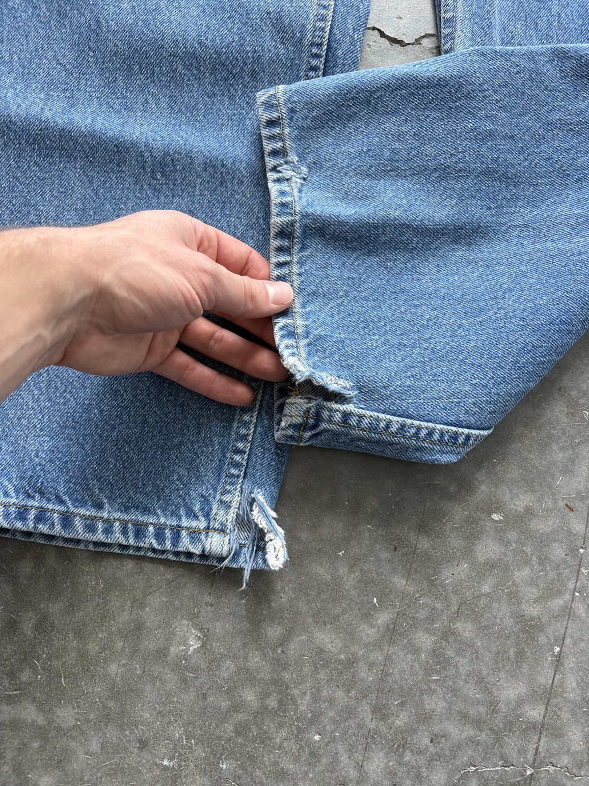 Vintage Vintage 90s Fila Baggy Denim Jeans Size US 34 / EU 50 - 8 Thumbnail