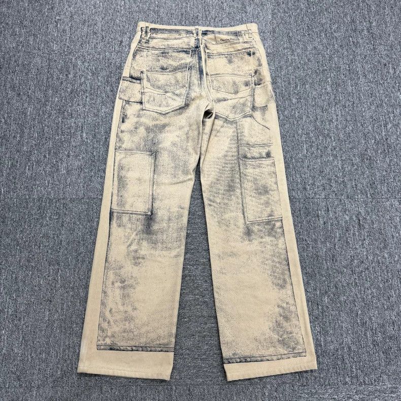Dior Dior Printed Denim Pants for Men-2505 Size US 30 / EU 46 - 2 Thumbnail