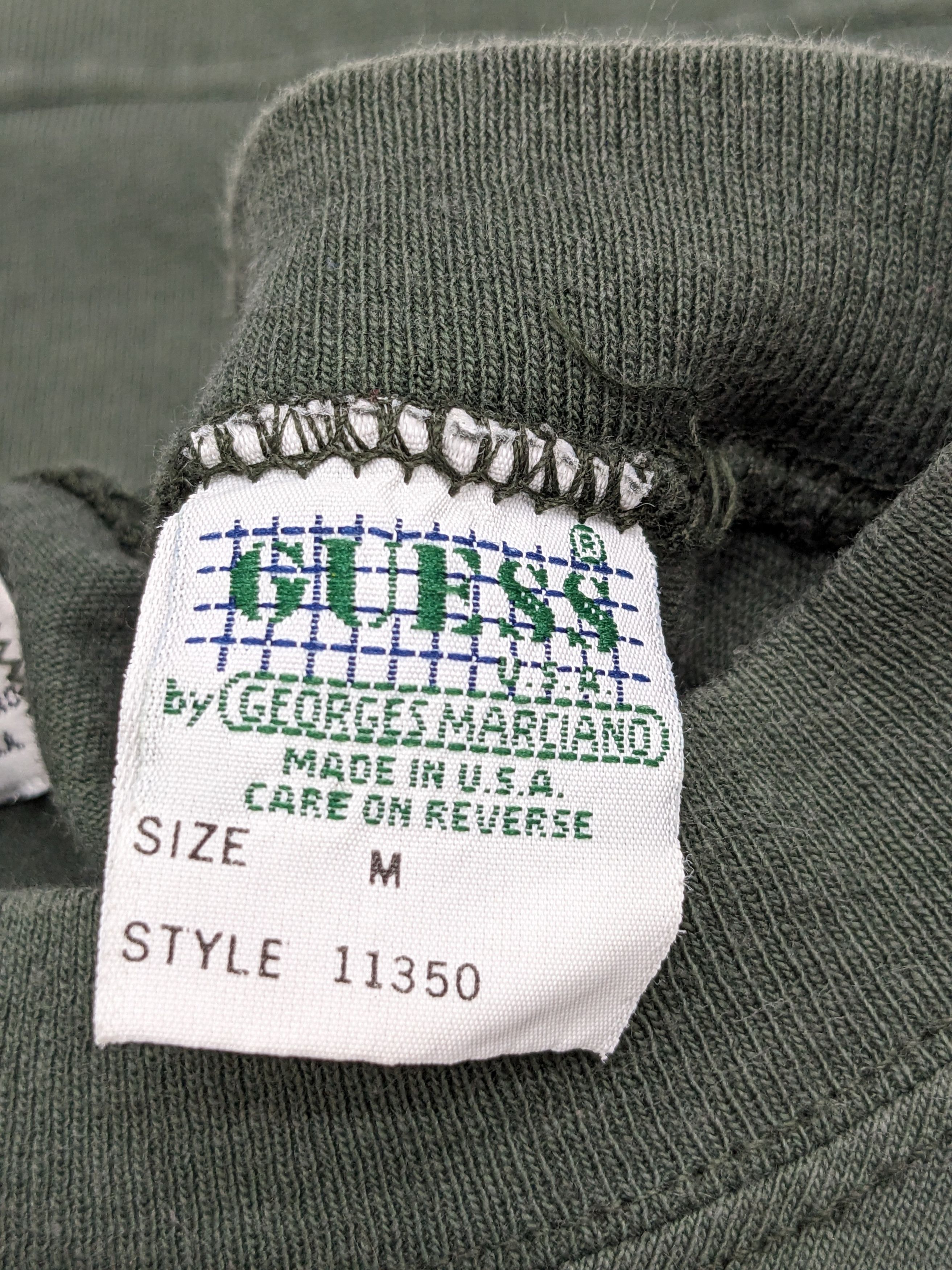 Guess VINTAGE 1993 GUESS TEE Size US M / EU 48-50 / 2 - 10 Thumbnail