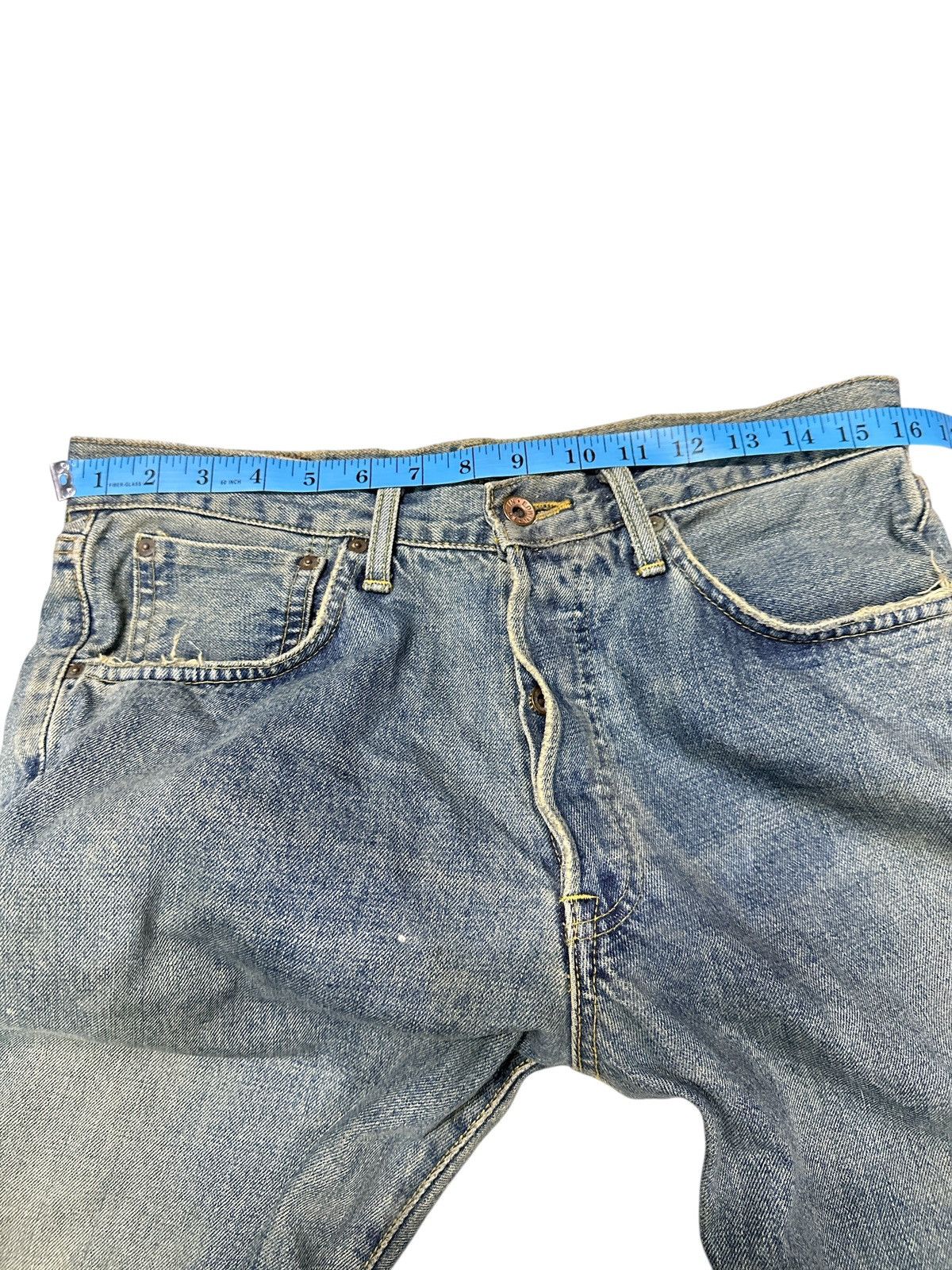 Kapital Vintage Edwin 505X Light Washed Selvedge Denim. Size US 32 / EU 48 - 10 Thumbnail