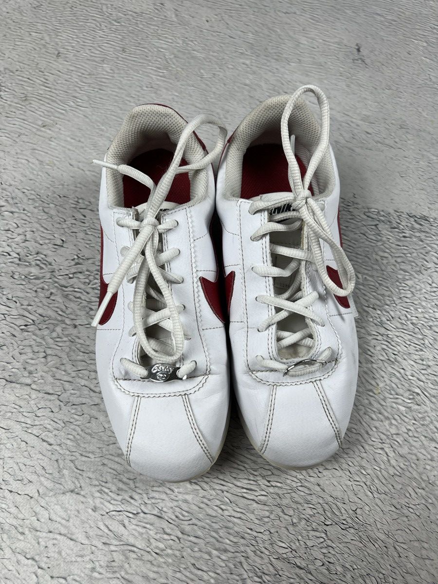 Nike × Vintage Nike Women's Cortez Classic Leather Sneaker - White Size US 6.5 / IT 36.5 - 4 Thumbnail