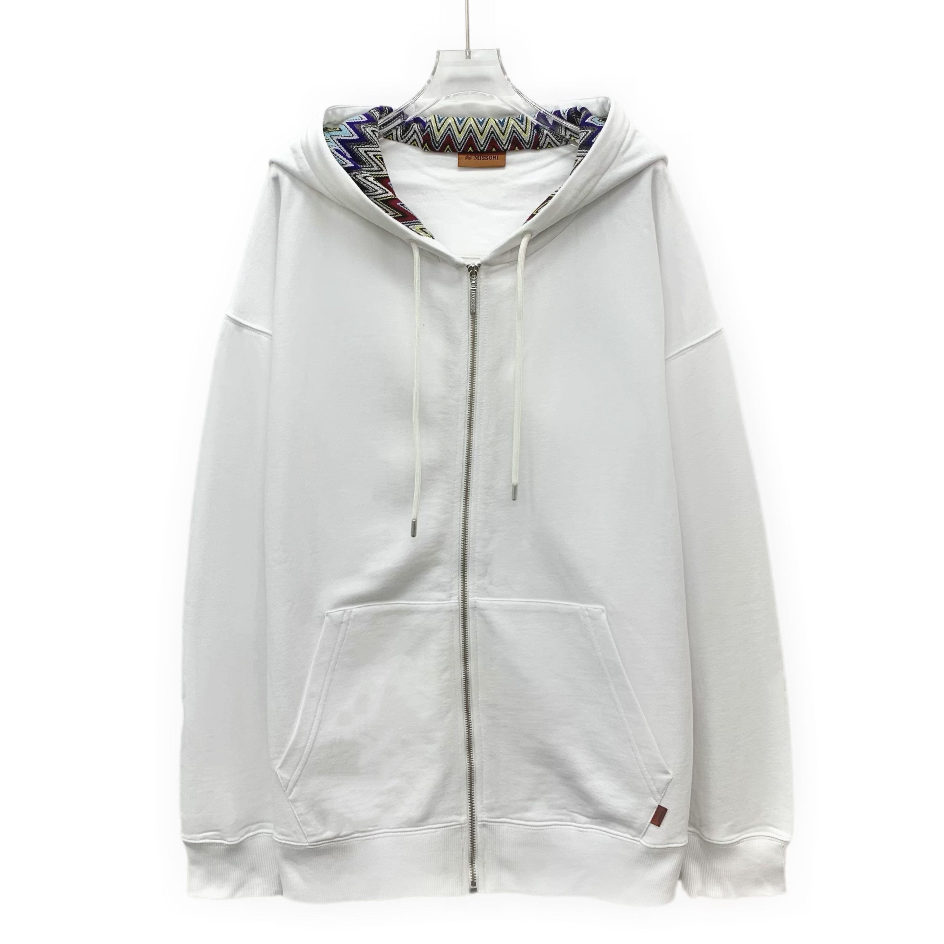Missoni Missoni White Hoodie Sweatshirt (Size M) Size US M / EU 48-50 / 2 - 1 Thumbnail