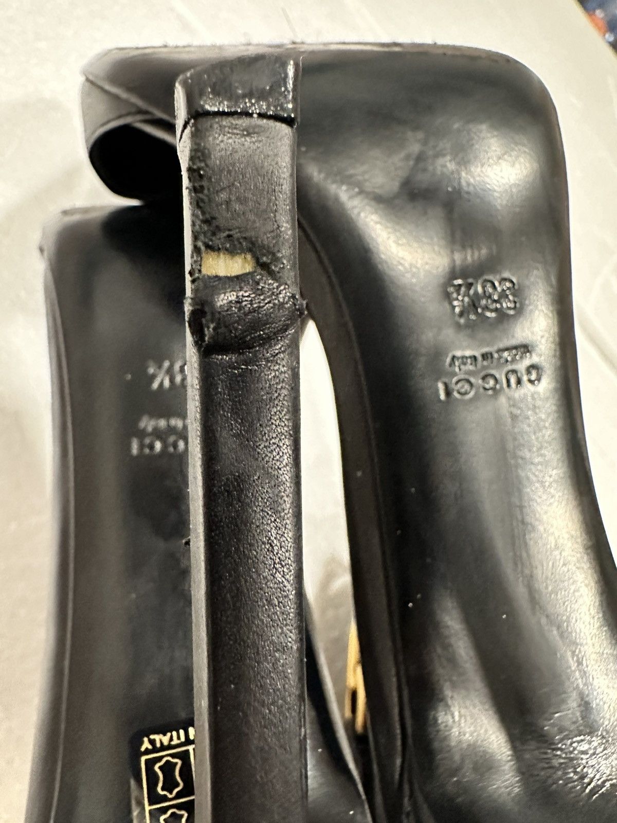 Paolo Gucci Gucci Sandals with Metal Buckle Size 8.5 US EURO 38.5 Size US 8.5 / IT 38.5 - 16 Thumbnail