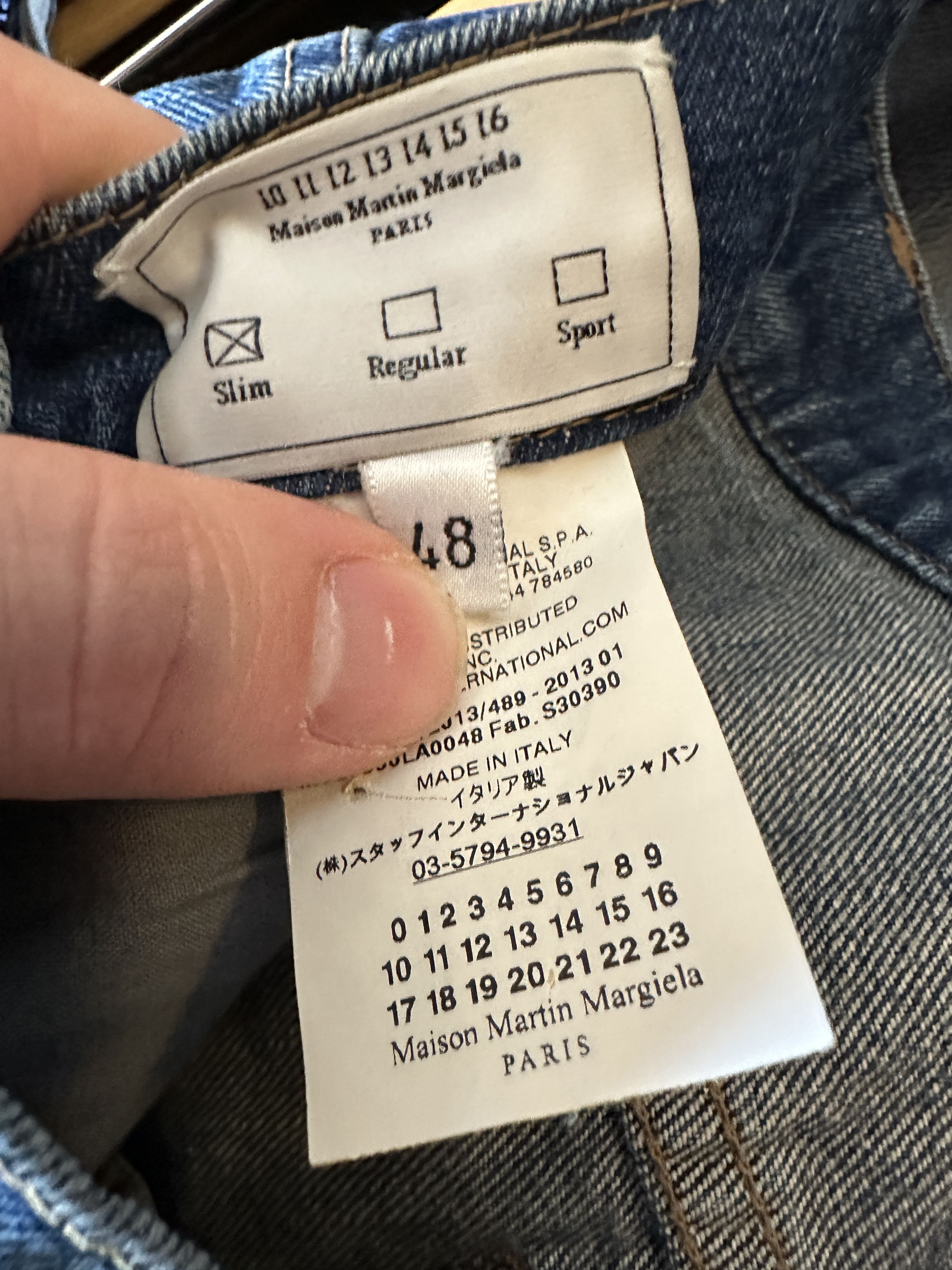 Maison Margiela Maison Margiela Denim Jeans Size US 32 / EU 48 - 8 Thumbnail