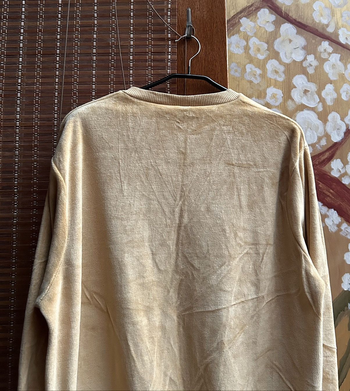 JCPenney × Vintage Vintage 80’s The Men’s Shop JCPenney Velour V-Neck Pullover Size US XL / EU 56 / 4 - 4 Thumbnail
