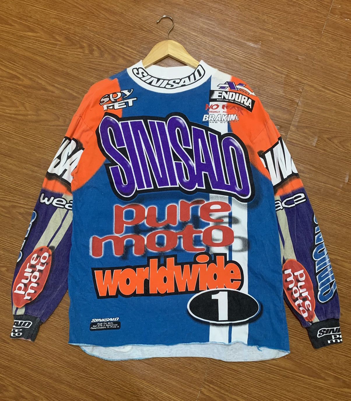 Other Bulk sale🔥vintage Axo&Sinisalo World Racing T shirts 90s Size US XL / EU 56 / 4 - 3 Thumbnail