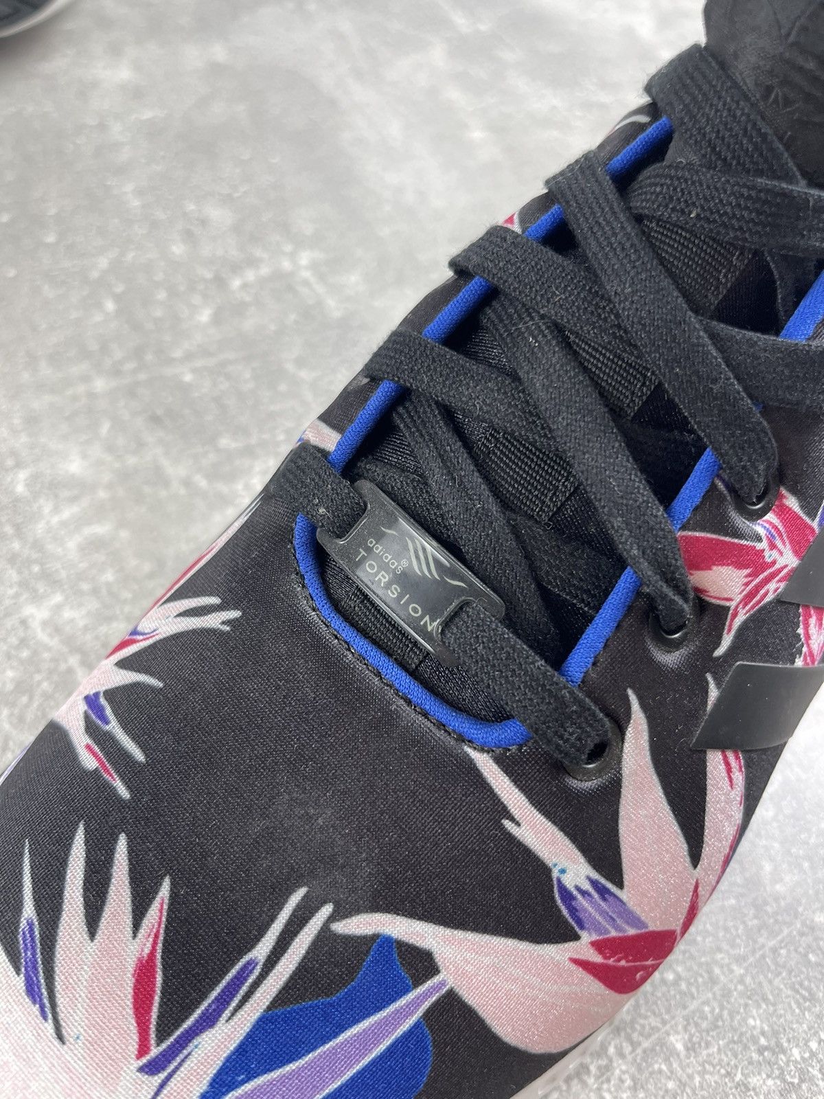 Adidas Adidas Originals ZX Flux Bird of Paradise Floral Sneakers Size US 10.5 / EU 43-44 - 8 Thumbnail