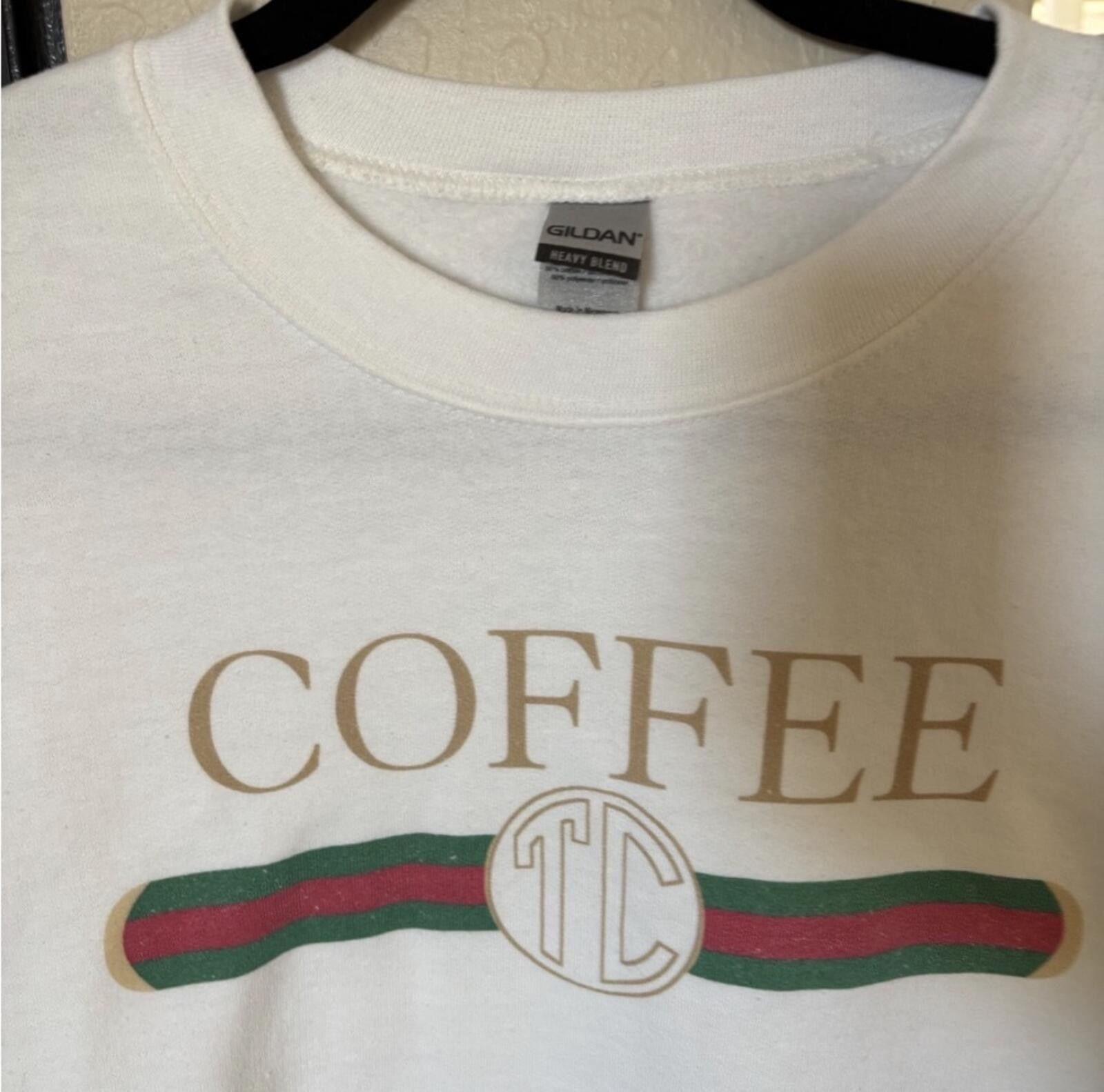 Gildan Gildan “ Coffee” sweatshirt Size S / US 4 / IT 40 - 2 Thumbnail