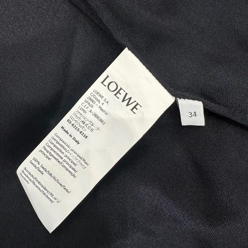 Loewe LOEWE A loose single-breasted long-sleeved shirt in pure C Size XXS / US 00 / IT 34 - 5 Thumbnail