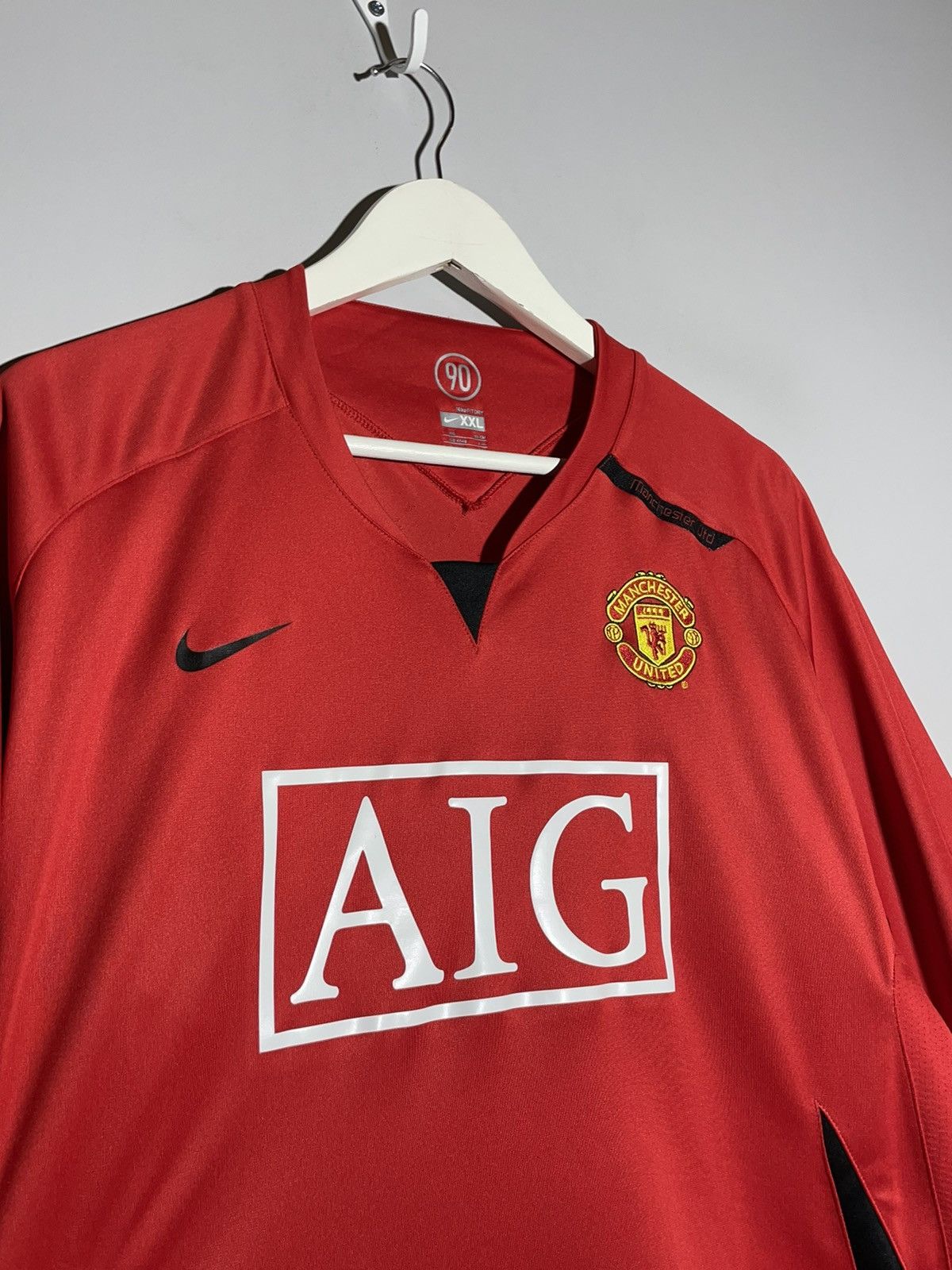 Nike × Vintage Manchester United Nike Vintage Y2k Streetwear Football Shirt Size US XXL / EU 58 / 5 - 3 Thumbnail