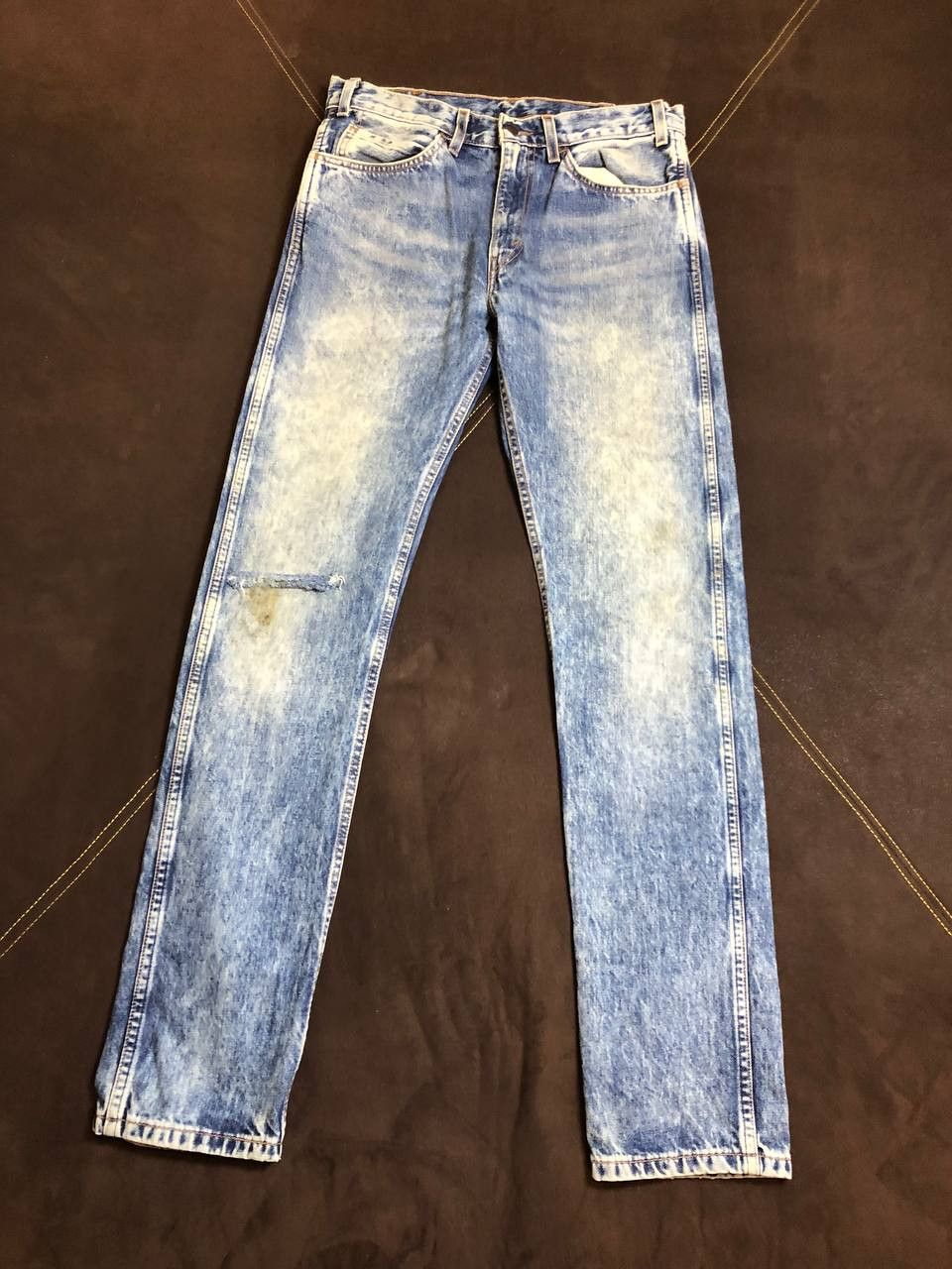 Levi's Vintage Levi's 505 Acid Wash Boot Cut Jeans Size US 32 / EU 48 - 1 Thumbnail