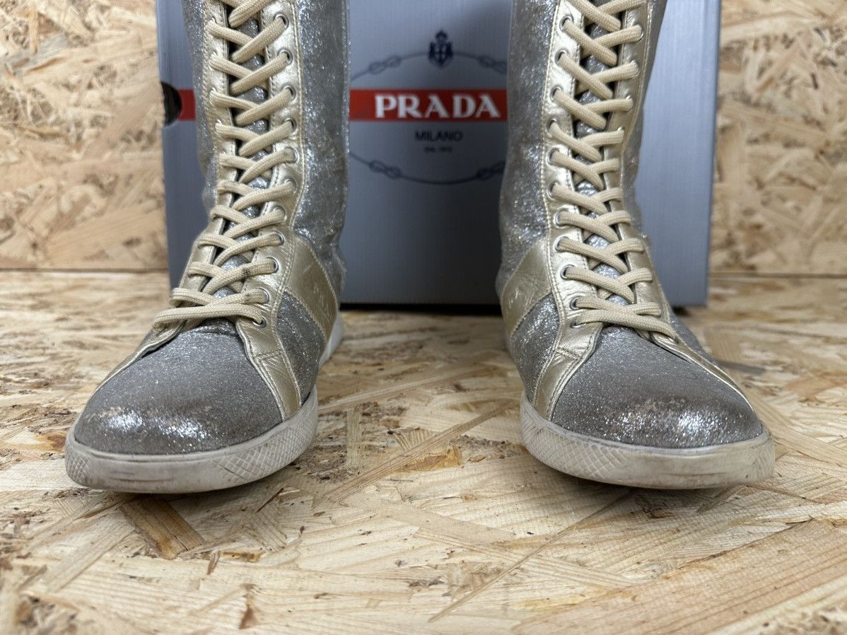 Prada Prada boits size 6,5 US gold Size US 6.5 / IT 36.5 - 2 Thumbnail