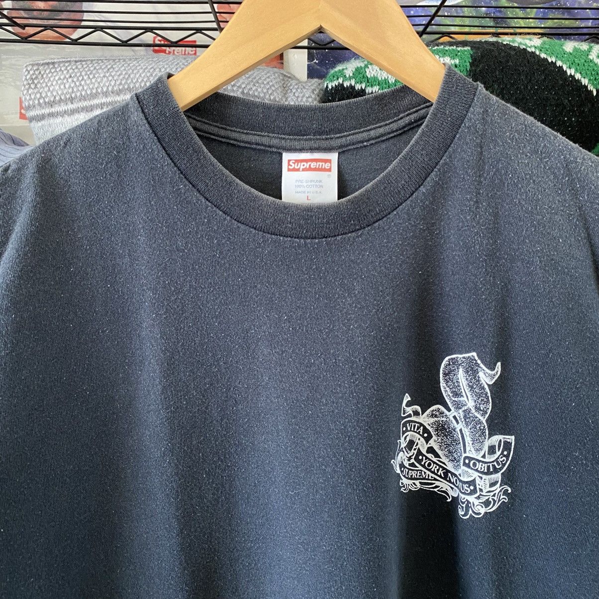 Supreme Vintage Supreme Nueva York T-Shirt Black 2005 Size US L / EU 52-54 / 3 - 2 Thumbnail