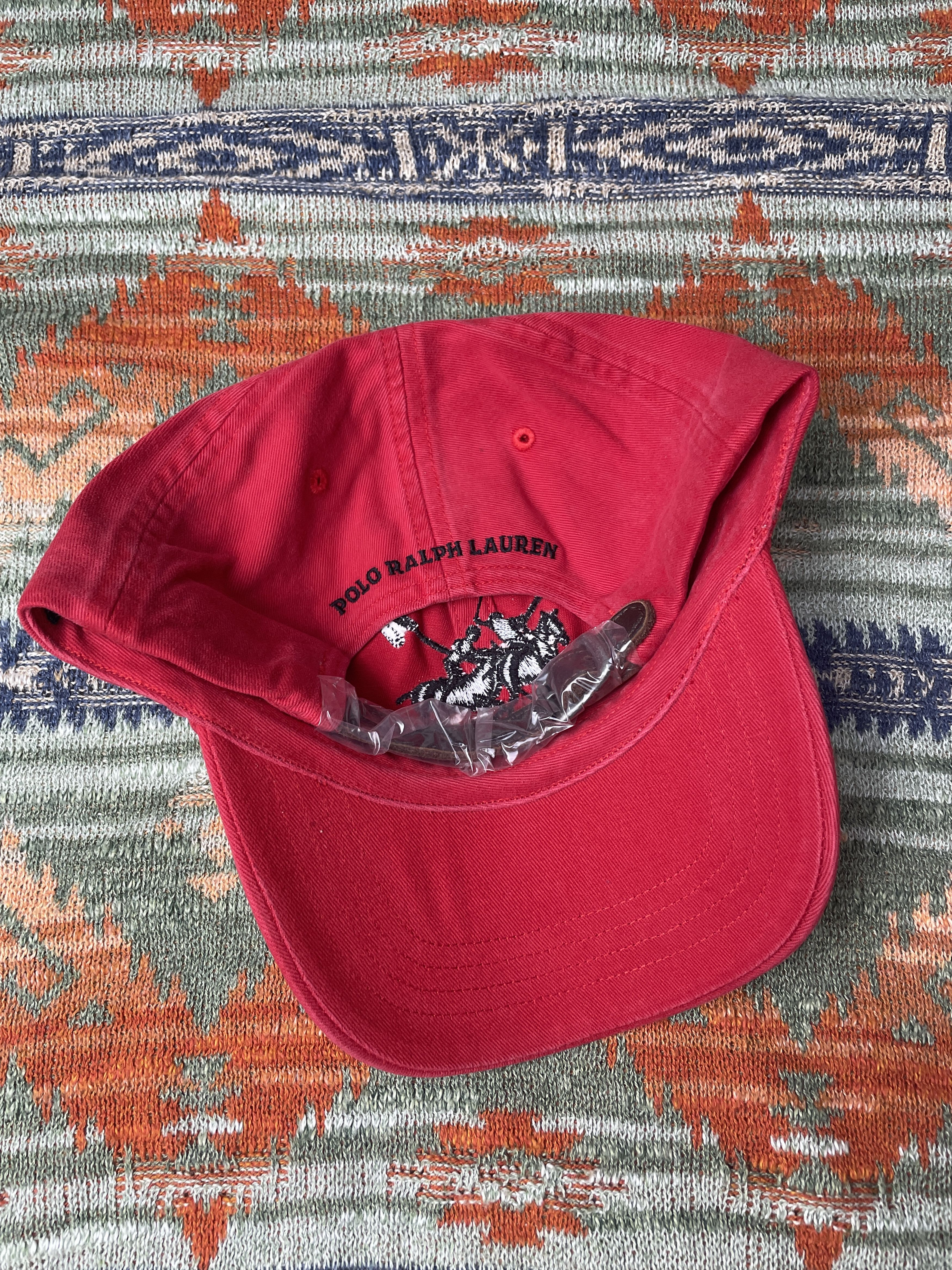 Polo Ralph Lauren Polo Ralph Lauren Rare Leather Baseball Hat cap Size ONE SIZE - 4 Thumbnail