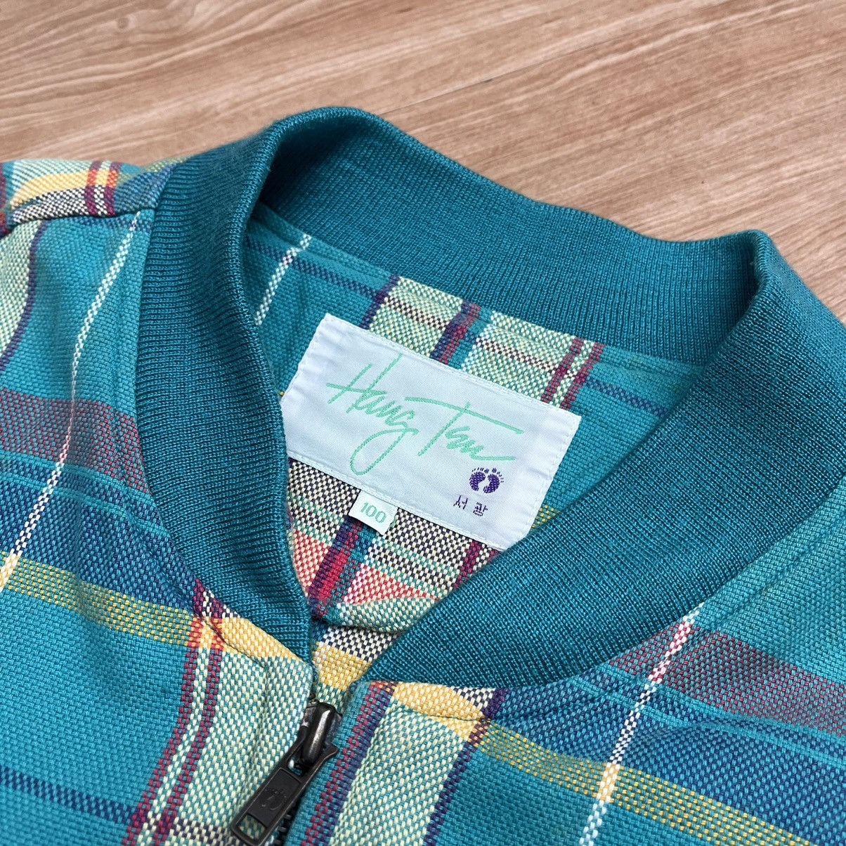 Hang Ten × Vintage Vintage 80s Hang Ten Monkey Jacket Plaid Tartan Size US L / EU 52-54 / 3 - 6 Thumbnail