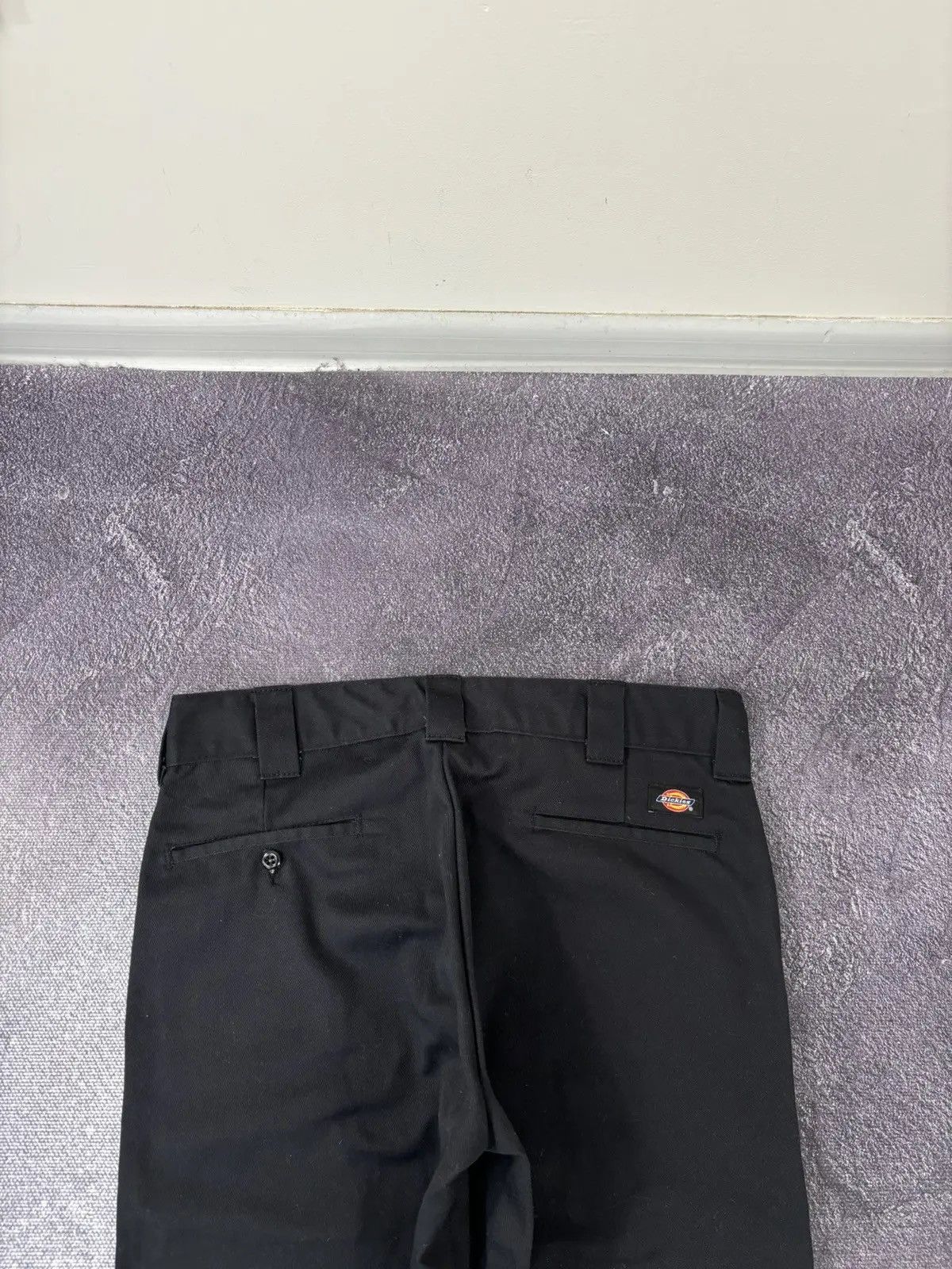 Dickies × Vintage Vintage Dickies 874 Slim Straight Black Skate Chino Pants Size US 32 / EU 48 - 5 Thumbnail