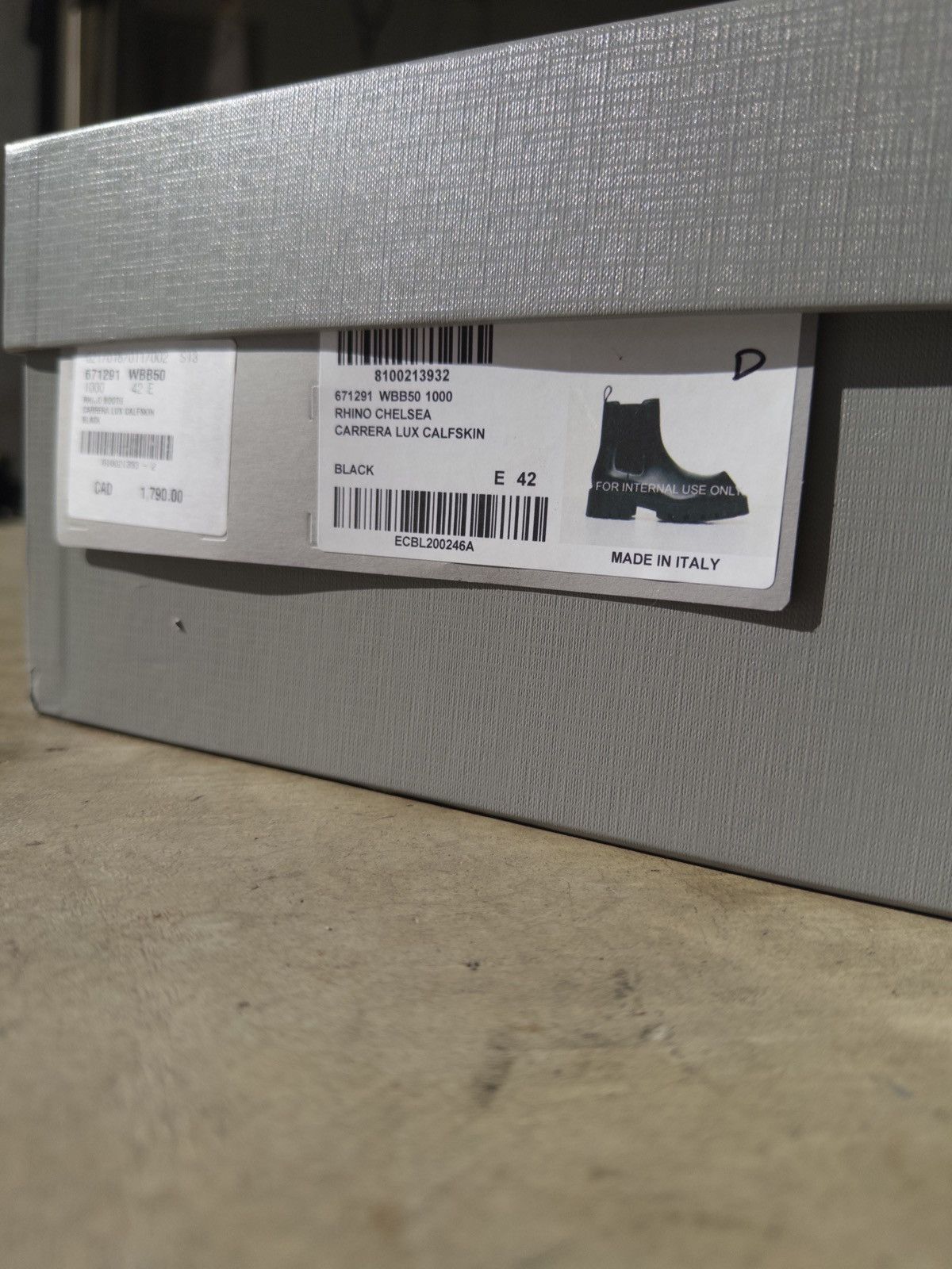 Balenciaga Balenciaga Rhino Chelsea Boots Carrera Lux Calfskin Size US 9 / EU 42 - 6 Thumbnail