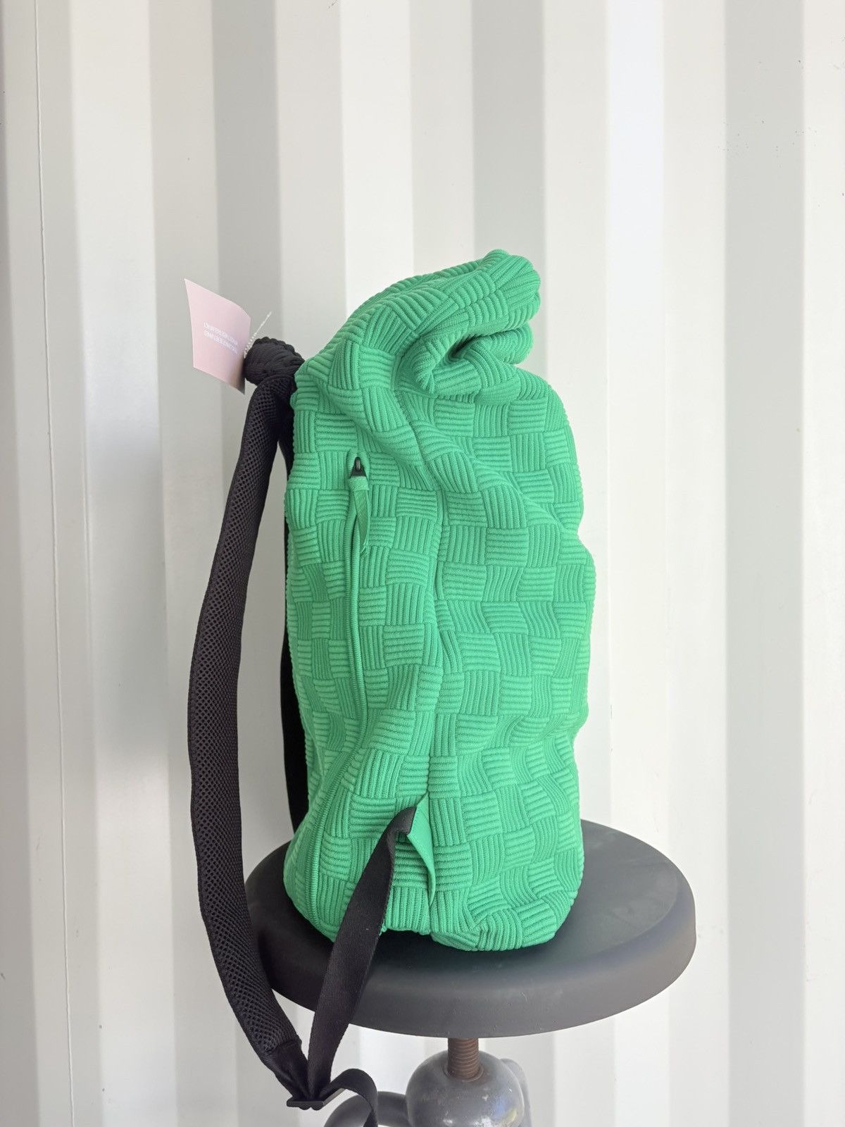 Bottega Veneta Foldover Intreciatto Knit Backpack Size ONE SIZE - 2 Thumbnail