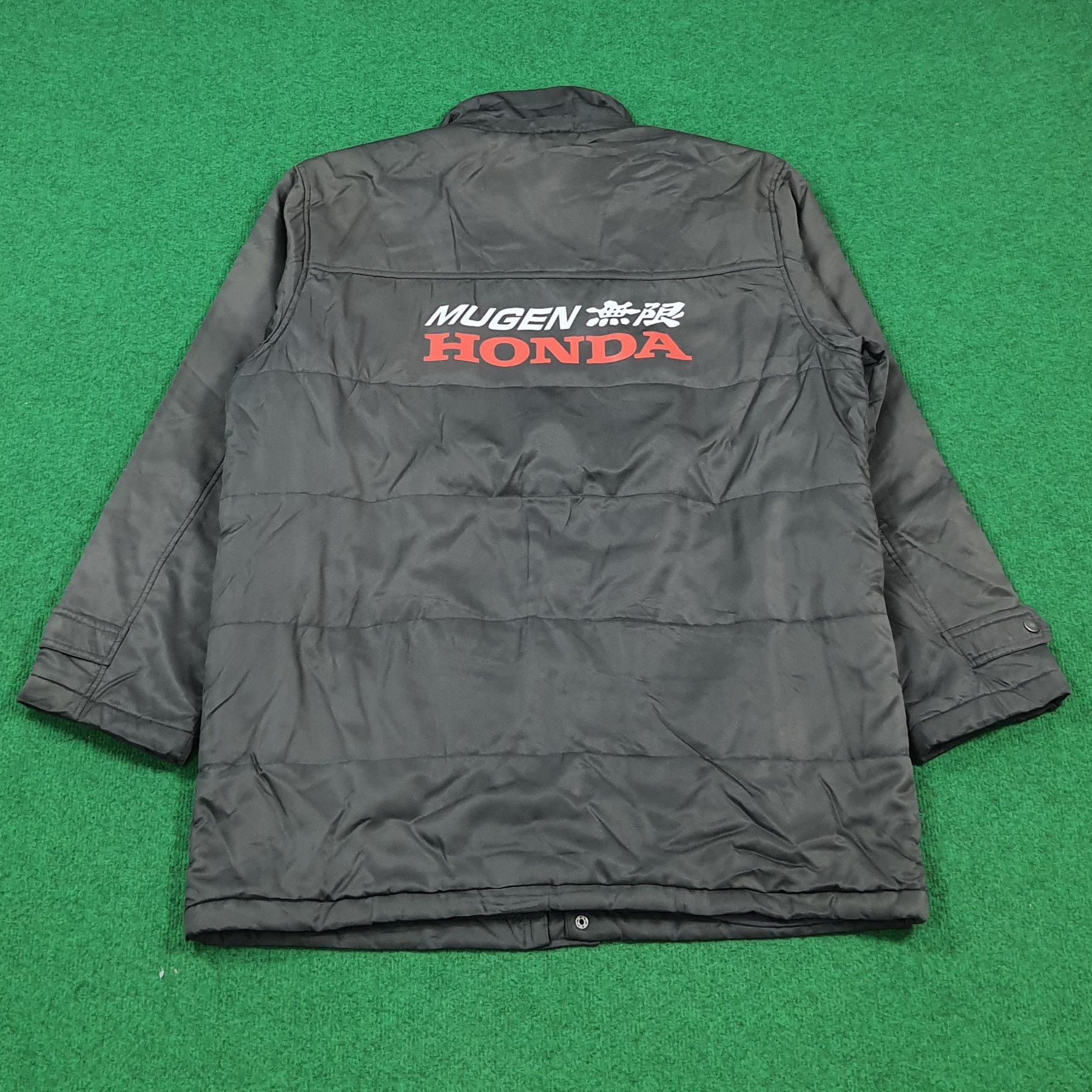 Japanese Brand Vintage Mugen HONDA Motorsports Custom Logo Jacket C300N27 Size US XL / EU 56 / 4 - 1 Thumbnail