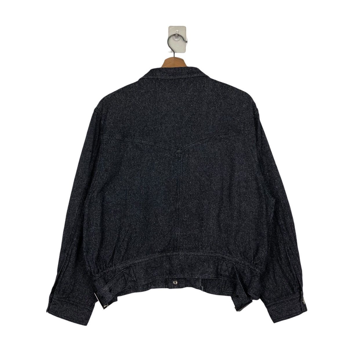 Japanese Brand 📌Vintage Denim Bomber Jacket Mige Parso Issey Miyake Size US M / EU 48-50 / 2 - 9 Thumbnail