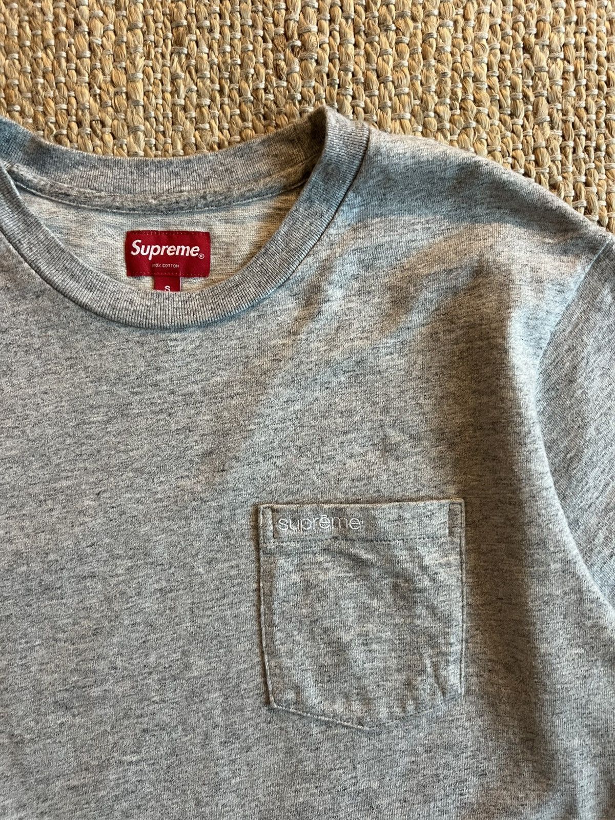 Supreme Supreme T Shirt Heather Gray Heavy Weight Size US S / EU 44-46 / 1 - 3 Thumbnail