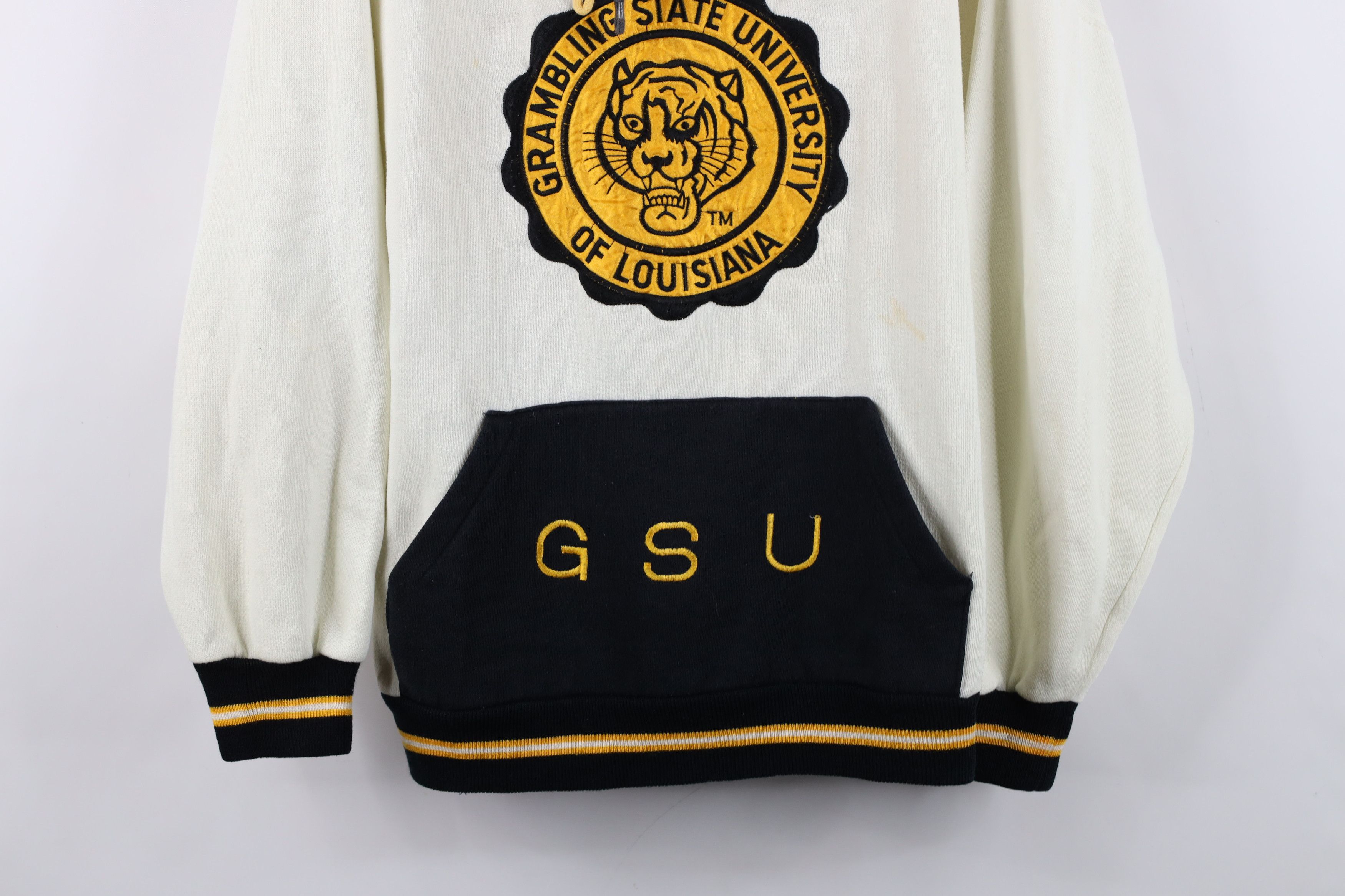 Vintage Vintage 90s Grambling State University Hoodie Sweatshirt Size US M / EU 48-50 / 2 - 3 Thumbnail