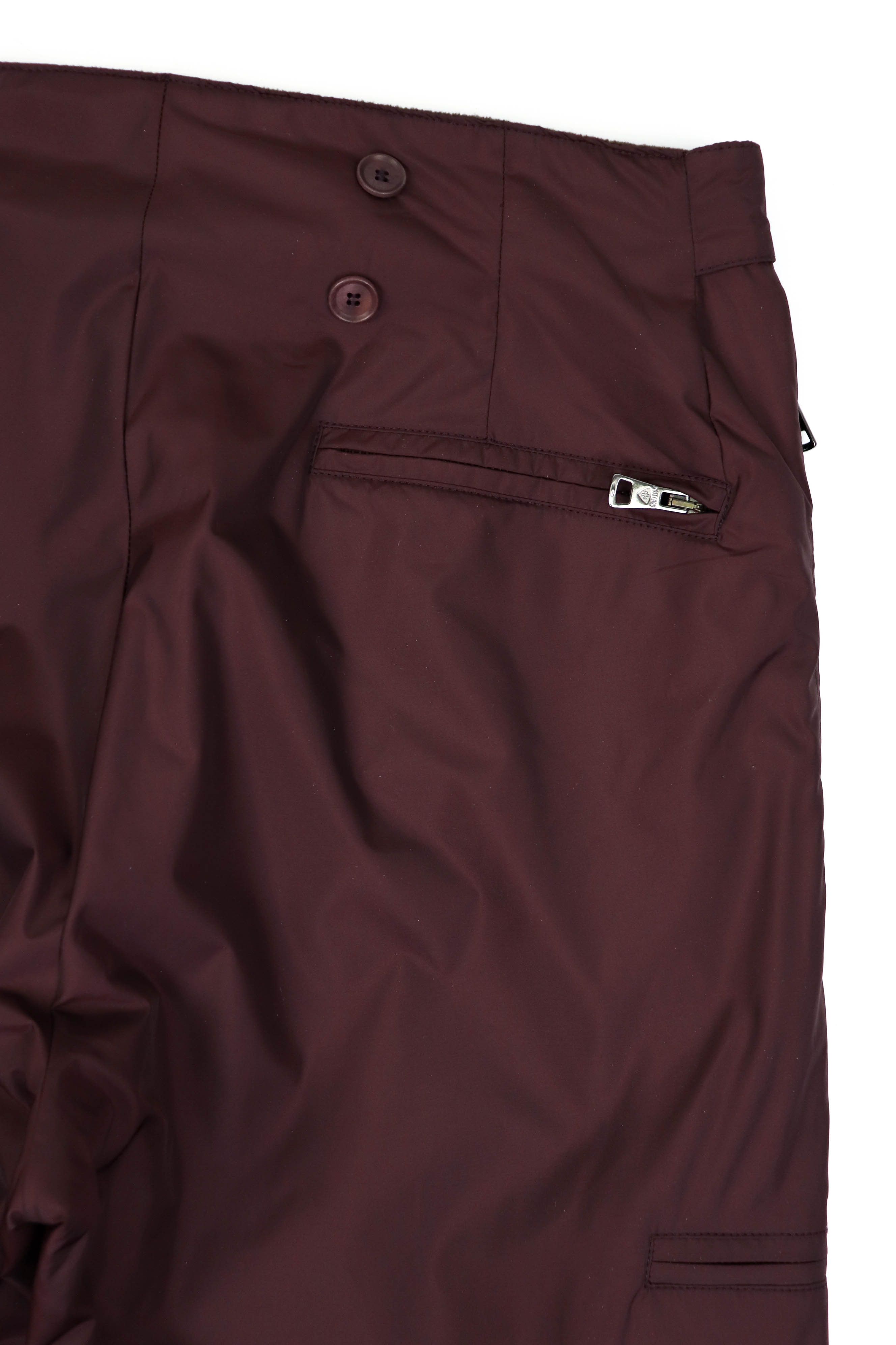 Other Post Card Burgundy Nylon Snow Ski Pants Size US 34 / EU 50 - 8 Thumbnail