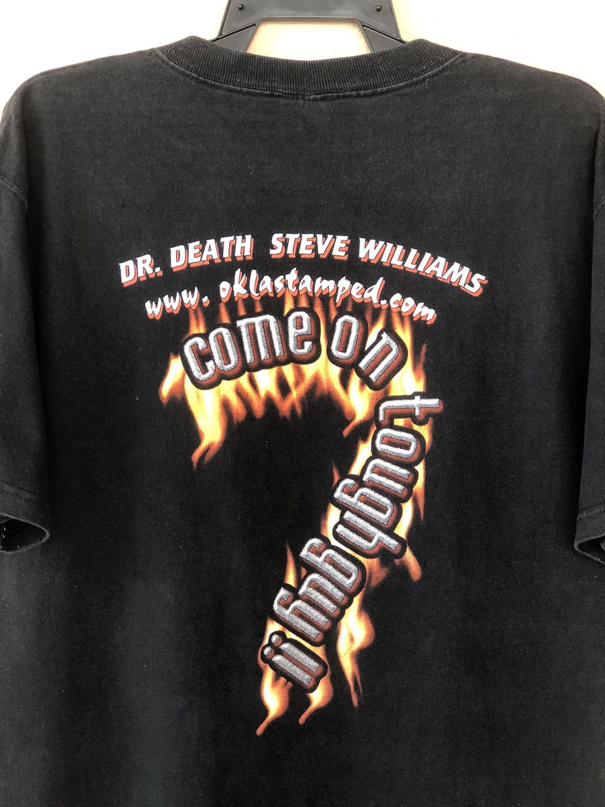 Vintage × WCW/nWo × WWF Vintage 90s DR DEATH Steve Williams Wrestler Size US L / EU 52-54 / 3 - 8 Thumbnail