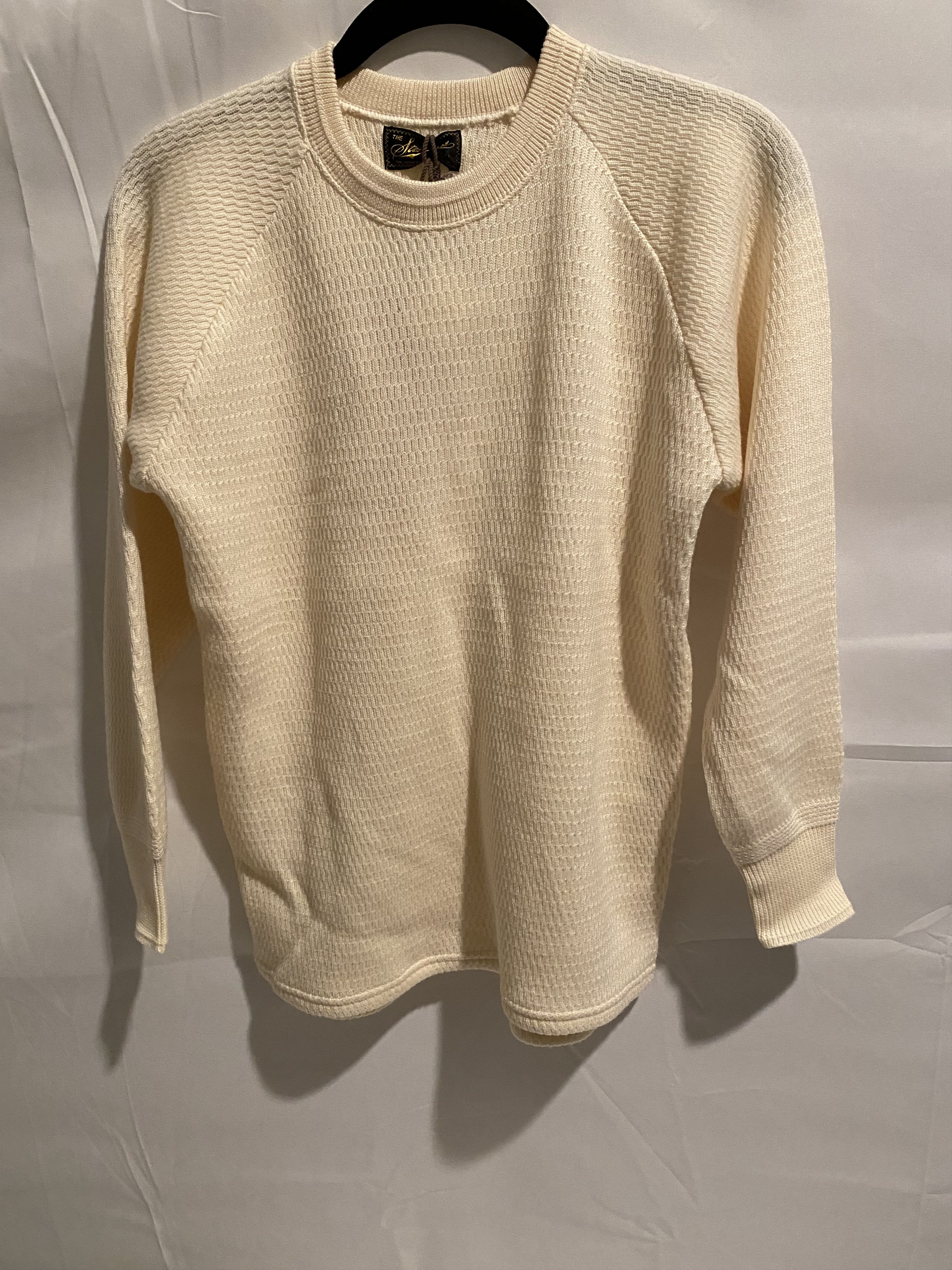 Stevenson Overall Co. Stevenson Overall Merino Wool Thermal Shirt - Ivory Size US S / EU 44-46 / 1 - 3 Thumbnail