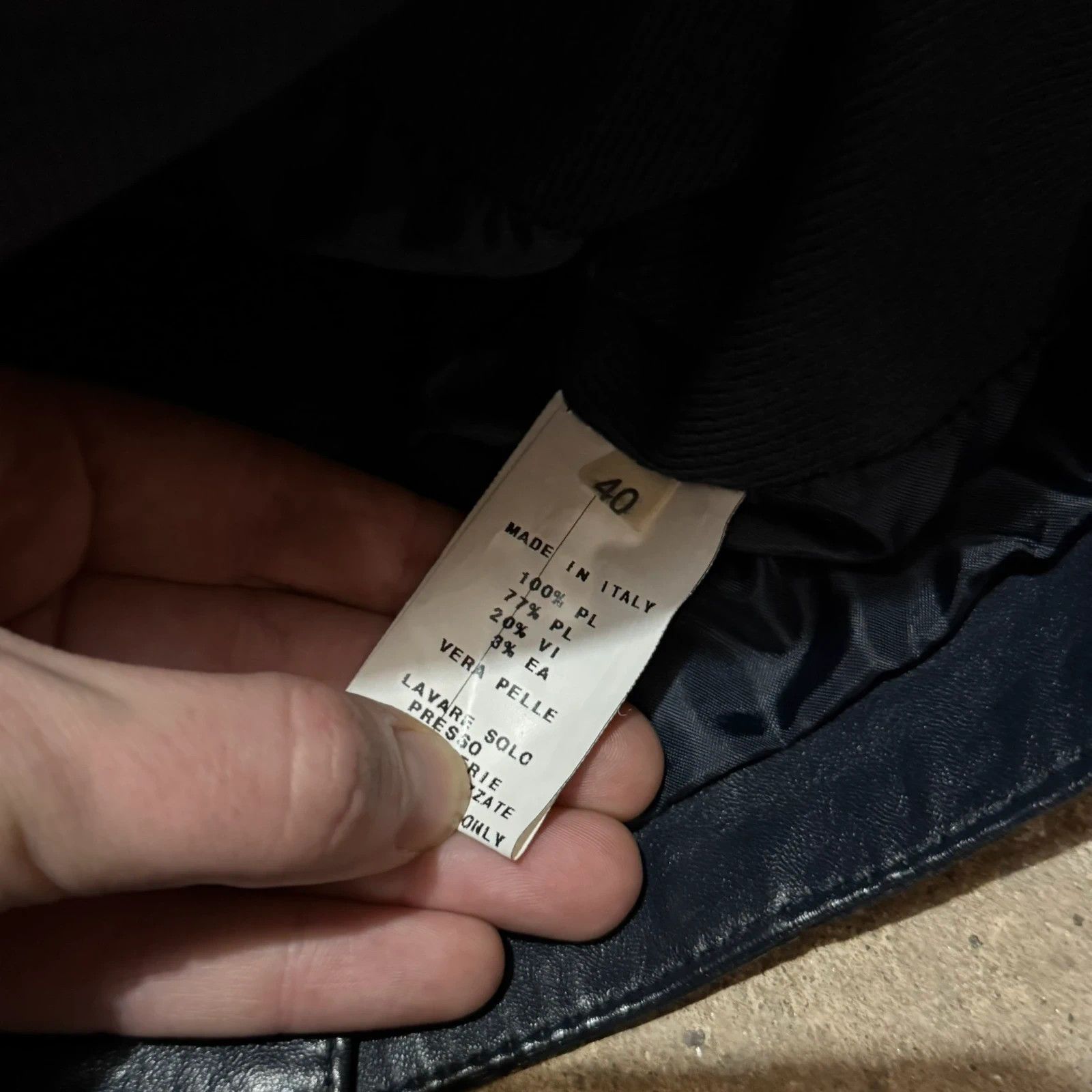 Other Rick owens style lether jacket Size S / US 4 / IT 40 - 7 Thumbnail