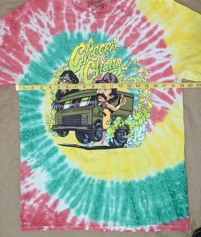 Other Cheech and Chong tie-dye unisex cartooned graphic tee shirt Size US S / EU 44-46 / 1 - 3 Thumbnail