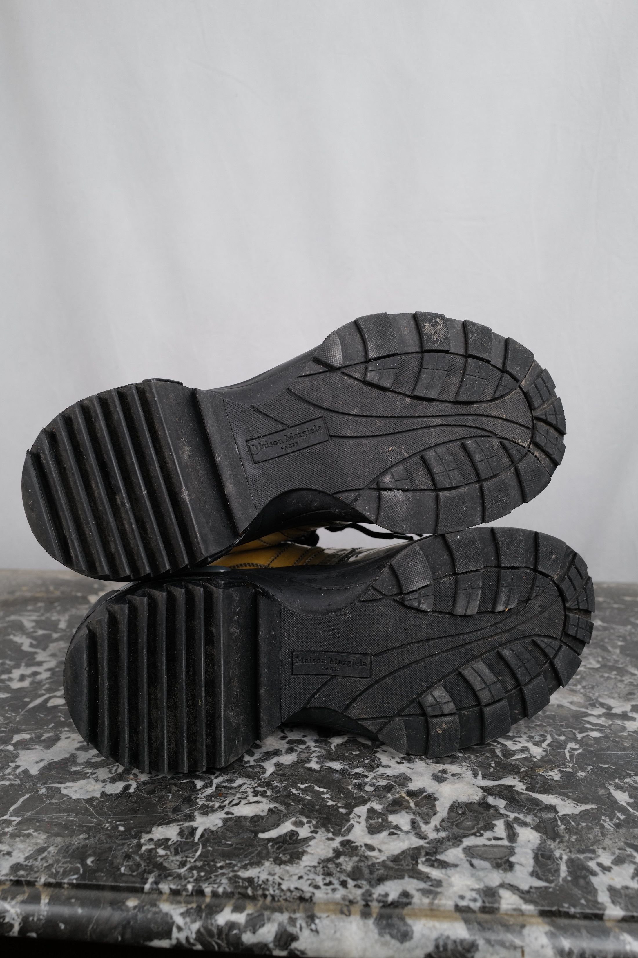 Maison Margiela Maison Margiela PVC Clear Retro Fit Chunky Sole Sneaker Size US 8 / EU 41 - 21 Thumbnail