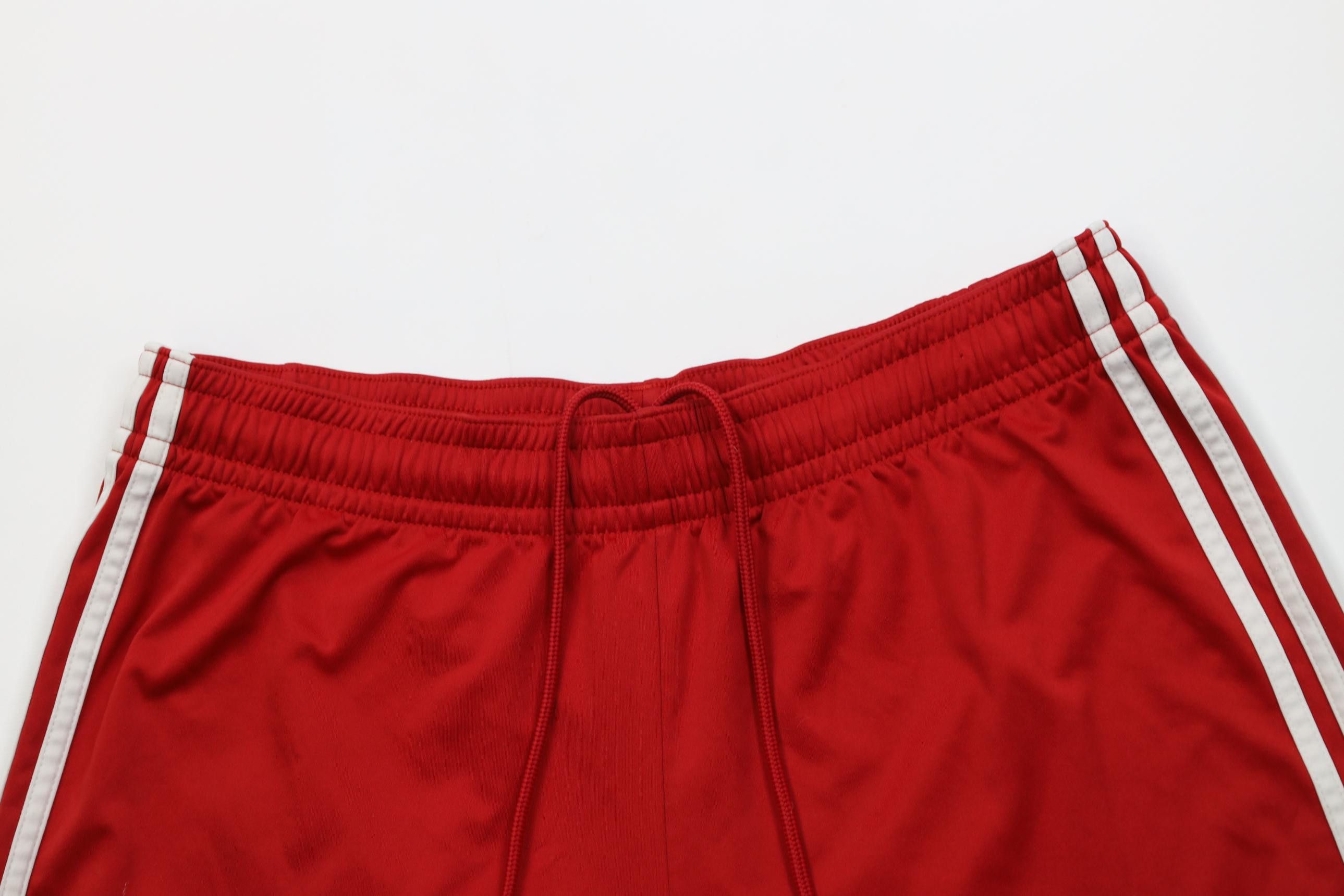 Adidas Vintage Y2K Adidas Running Jogging Soccer Shorts Red Striped Size US 34 / EU 50 - 2 Thumbnail
