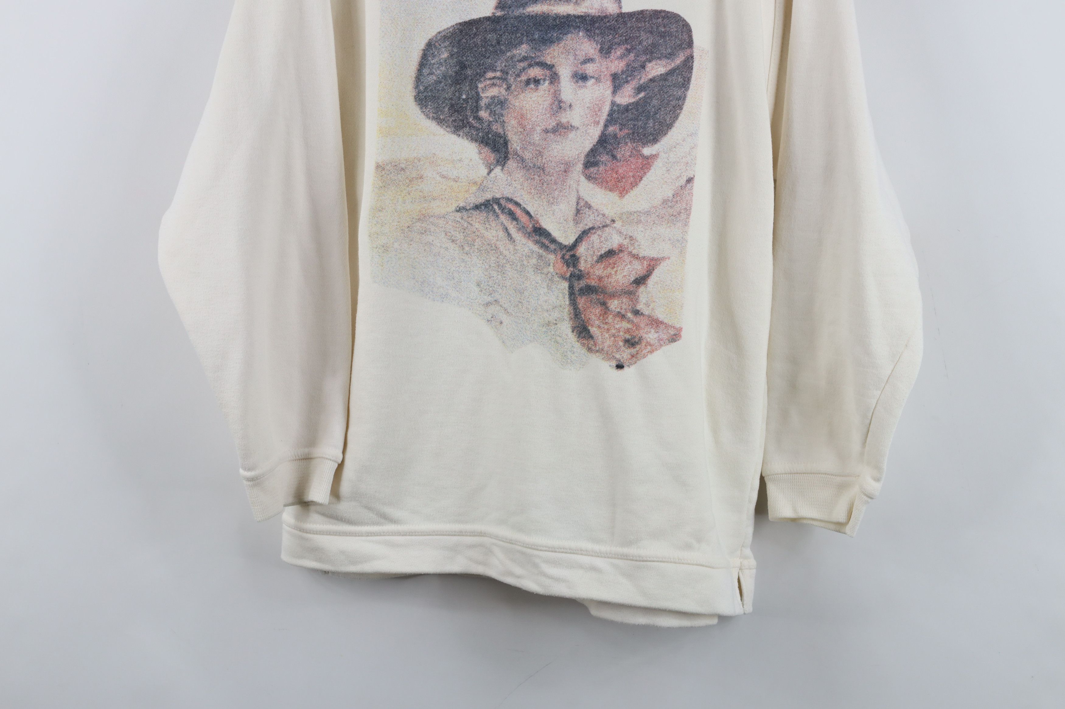 Vintage Vintage 90s Streetwear Girl of the Golden West Sweatshirt Size M / US 6-8 / IT 42-44 - 3 Thumbnail