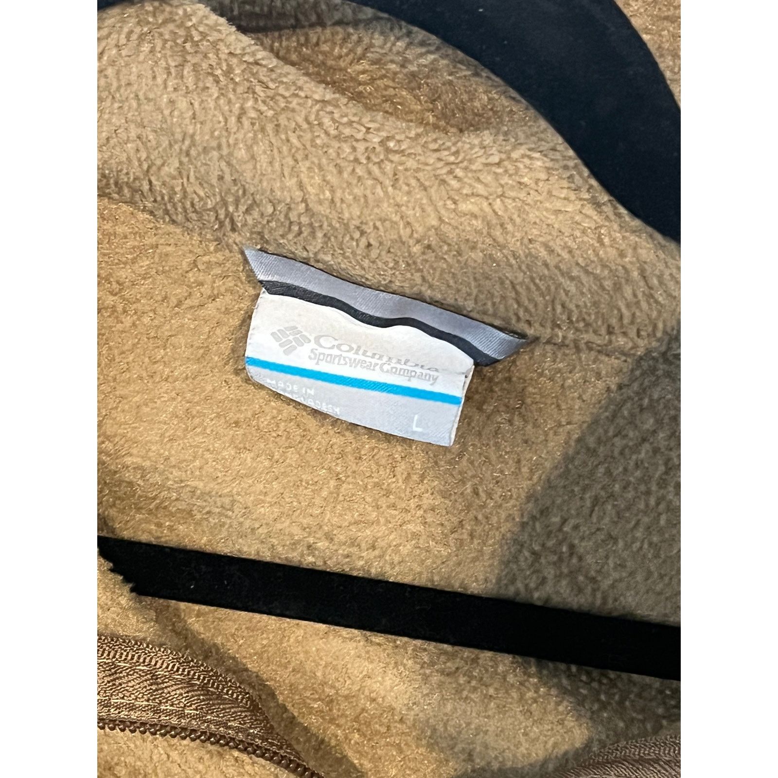 Columbia Columbia ZIp Up Beige Fleece Mens L Size US L / EU 52-54 / 3 - 3 Thumbnail