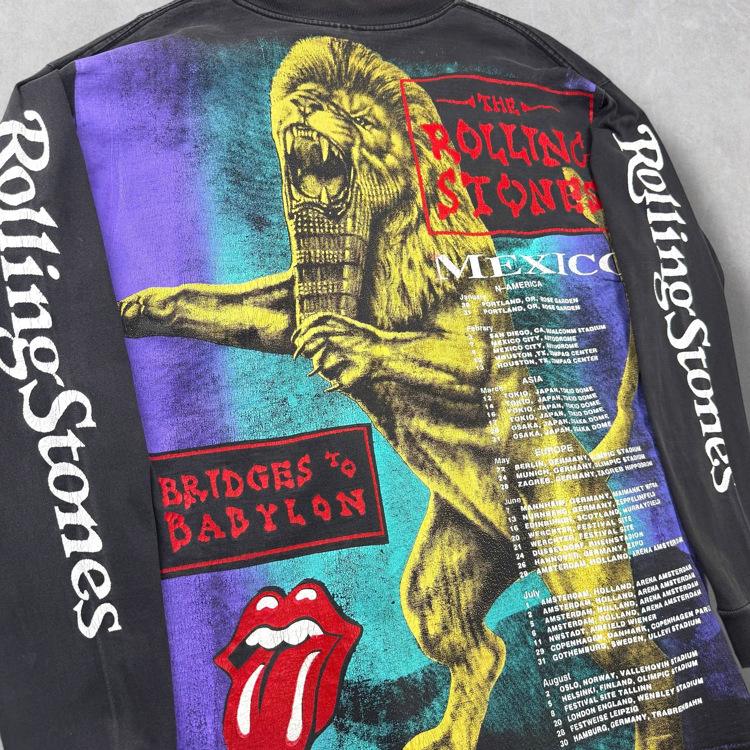 Vintage Vintage 90's Resurreccion Rolling Stones L/S Tee XL Size US XL / EU 56 / 4 - 4 Thumbnail