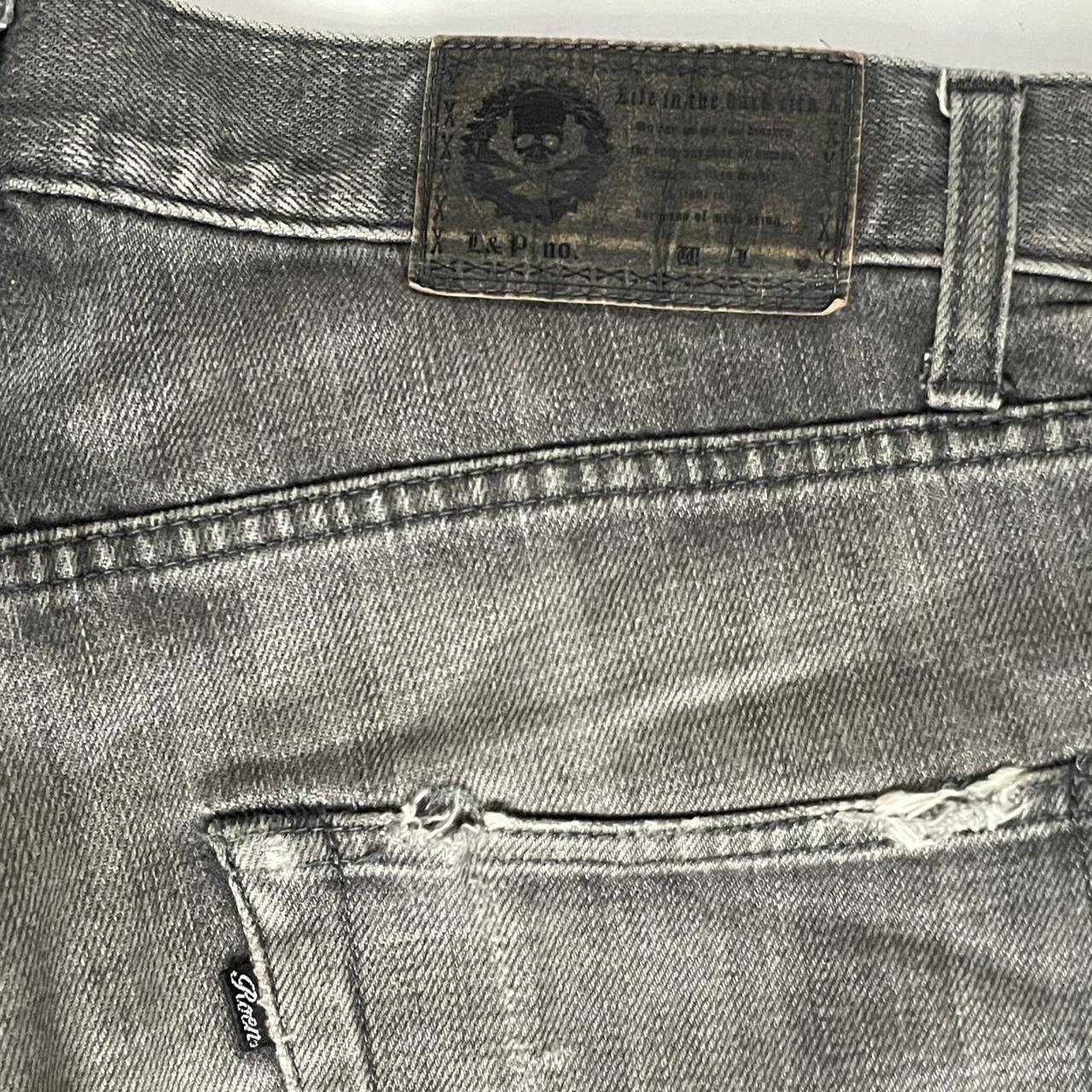 Japanese Brand Roen distressed skull jeans Size US 28 / EU 44 - 6 Thumbnail