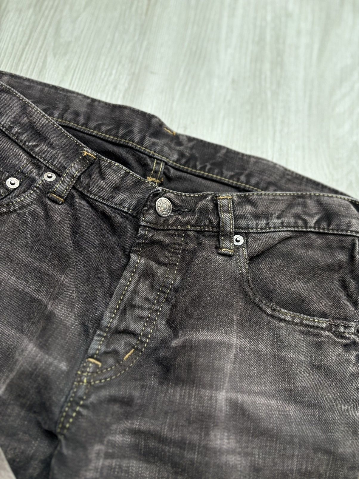 Hysteric Glamour phyton lace up flare jeans Size US 29 - 3 Thumbnail