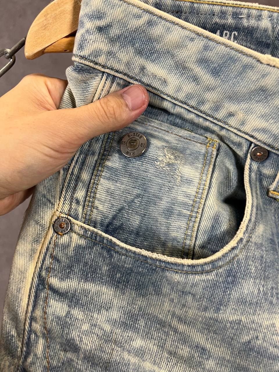 G-Star G Star Raw 3D distressed denim jeans Size US 32 / EU 48 - 6 Thumbnail