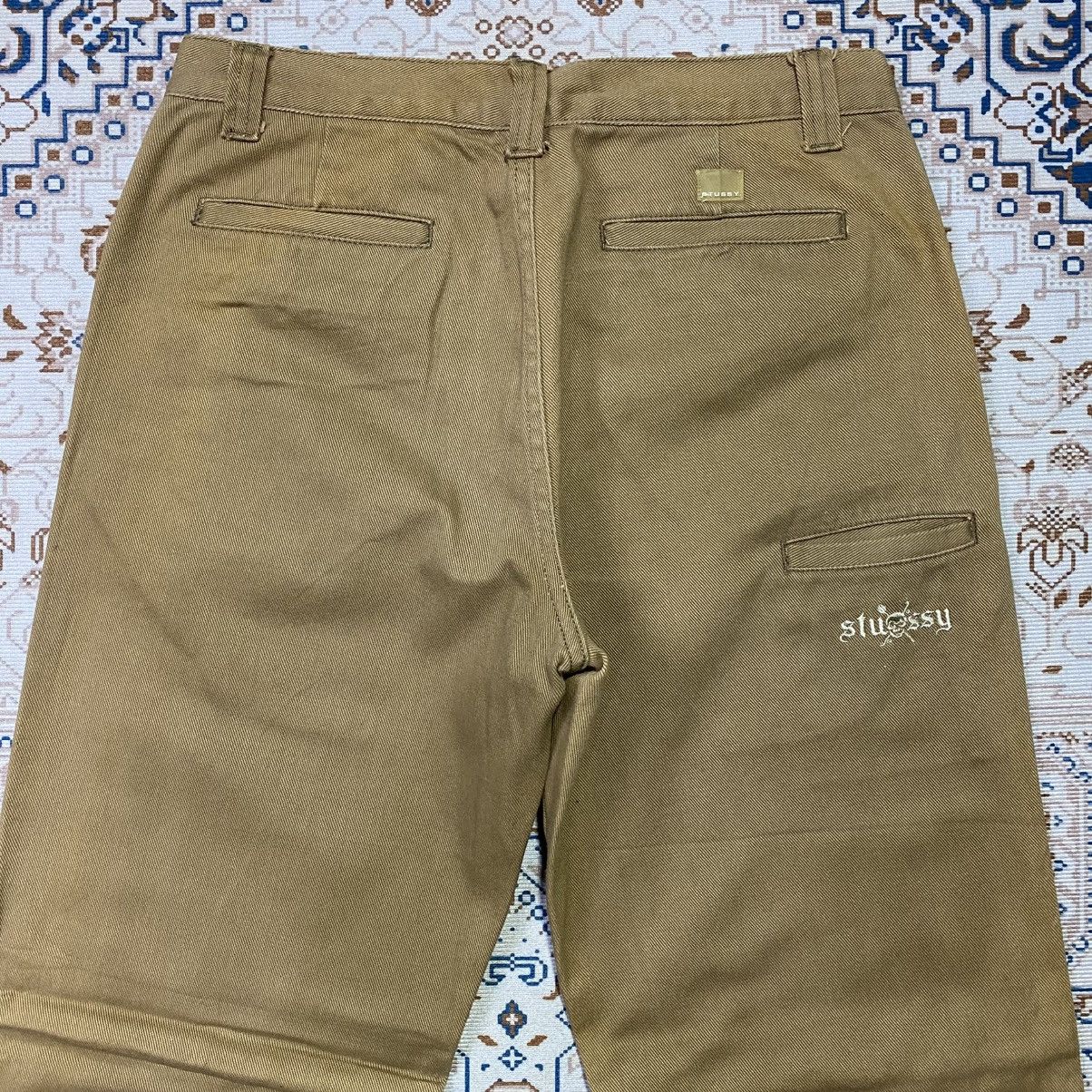 Stussy × Vintage VTG STUSSY CELLPOCKET CANVAS PANTS Size US 31 - 3 Thumbnail