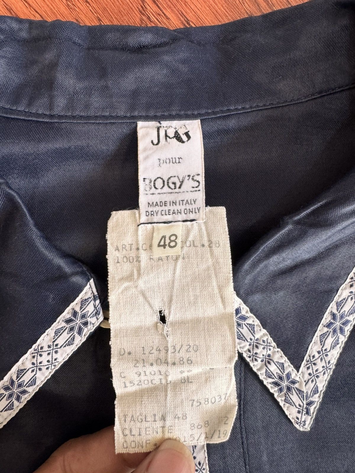 Jean Paul Gaultier RARE JEAN PAUL GAULTIIER 1986 VINTAGE BUTTON SHIRT Size US M / EU 48-50 / 2 - 5 Thumbnail