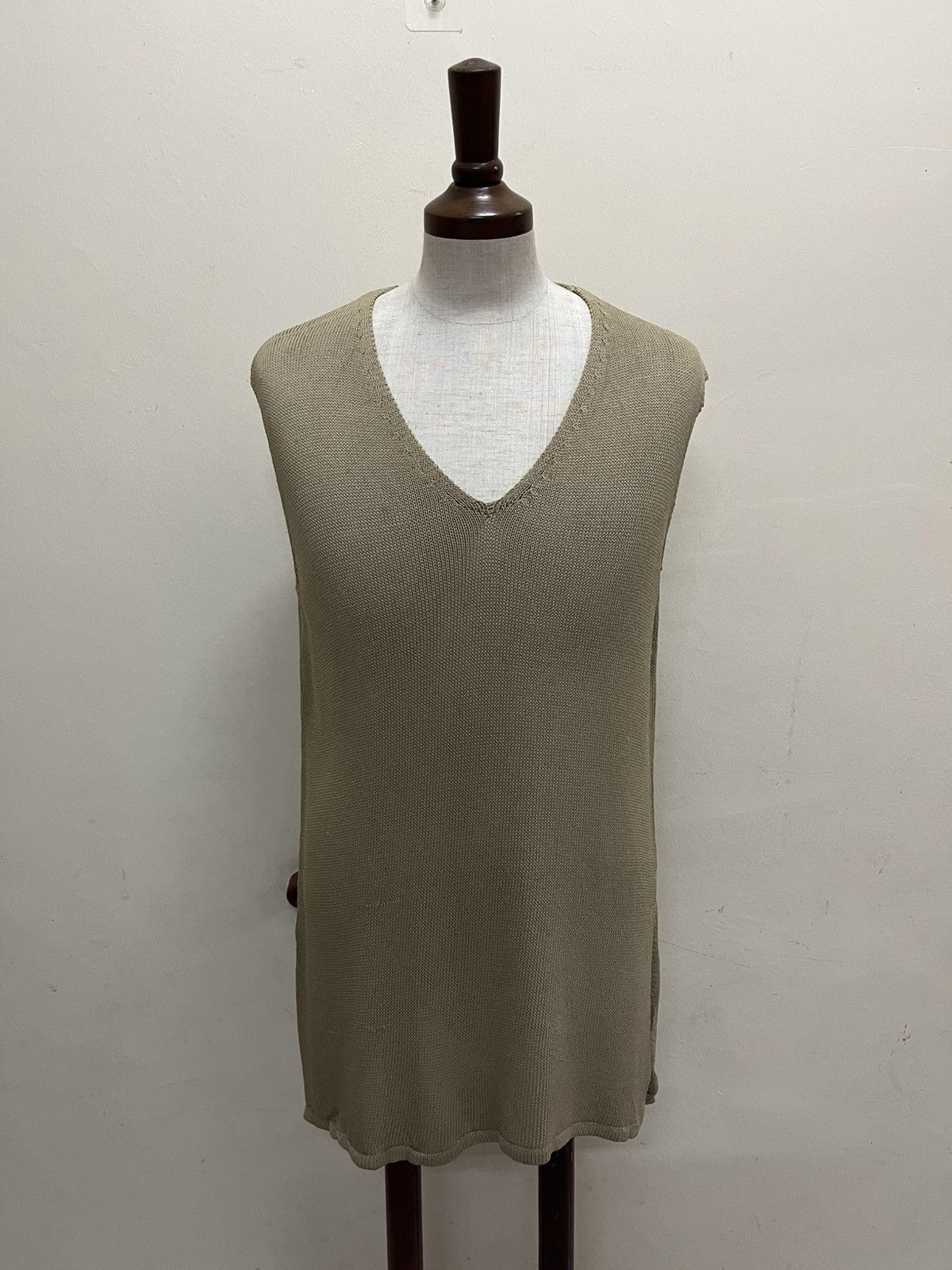 Max Mara Max Mara Unisex Fine Wool Knitted Sleeveless Top Size ONE SIZE - 13 Thumbnail