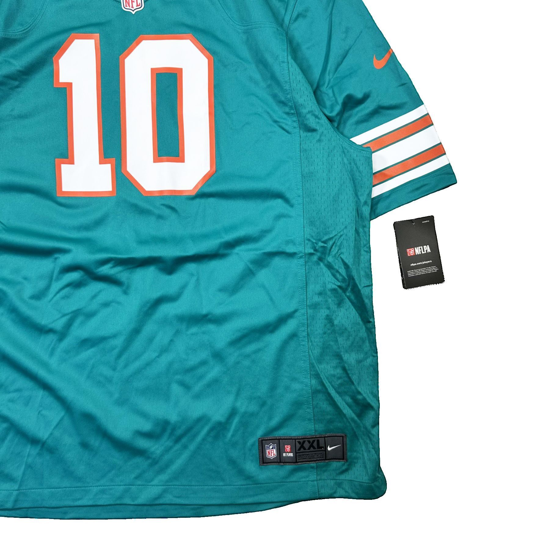 Vintage Authentic Deadstock NIke NFL Miami Dolphins #10 Hill Size US XXL / EU 58 / 5 - 3 Thumbnail