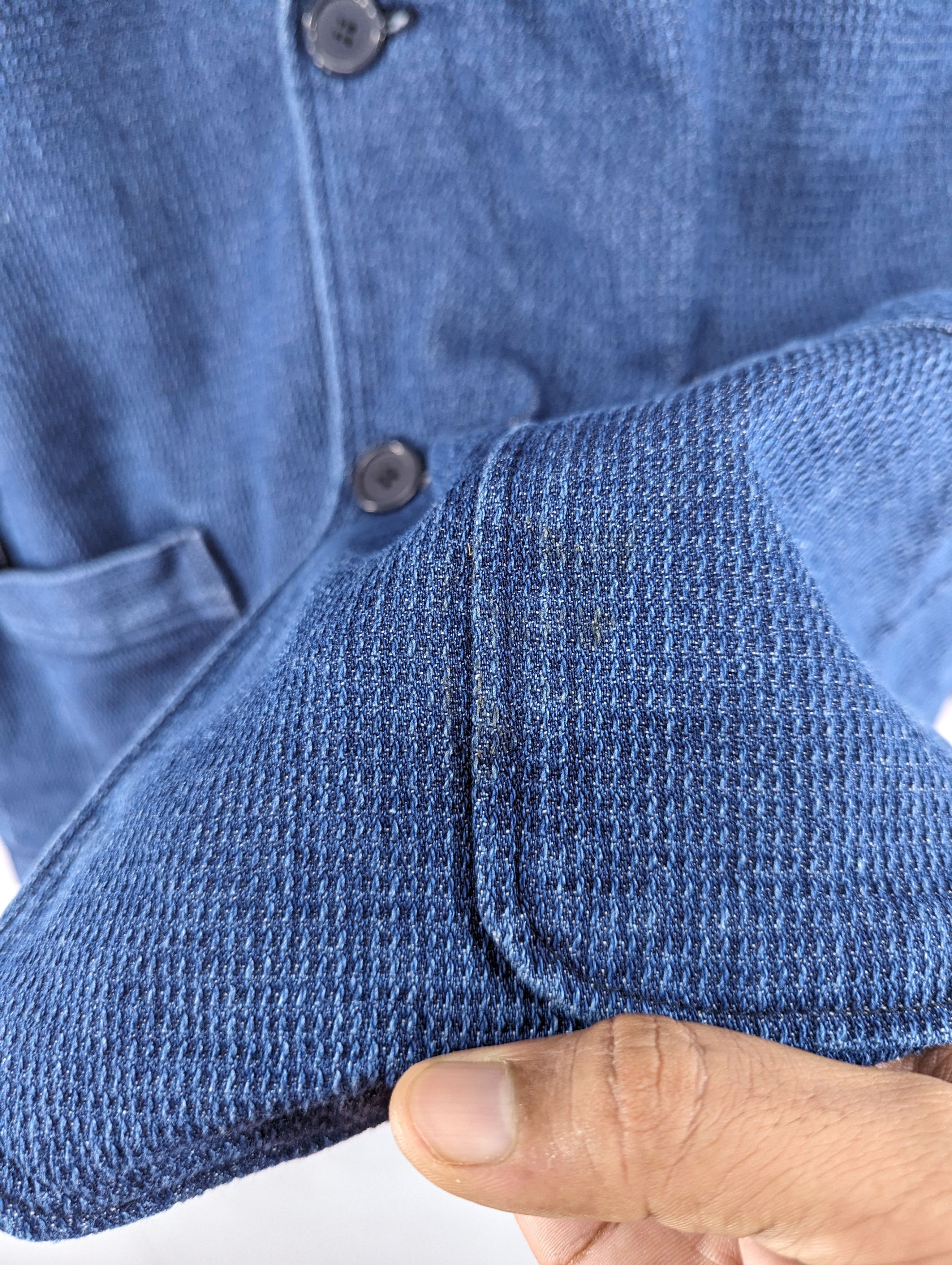 Japanese Brand Vintage Well Motion Denim Button Jacket Size US M / EU 48-50 / 2 - 7 Thumbnail