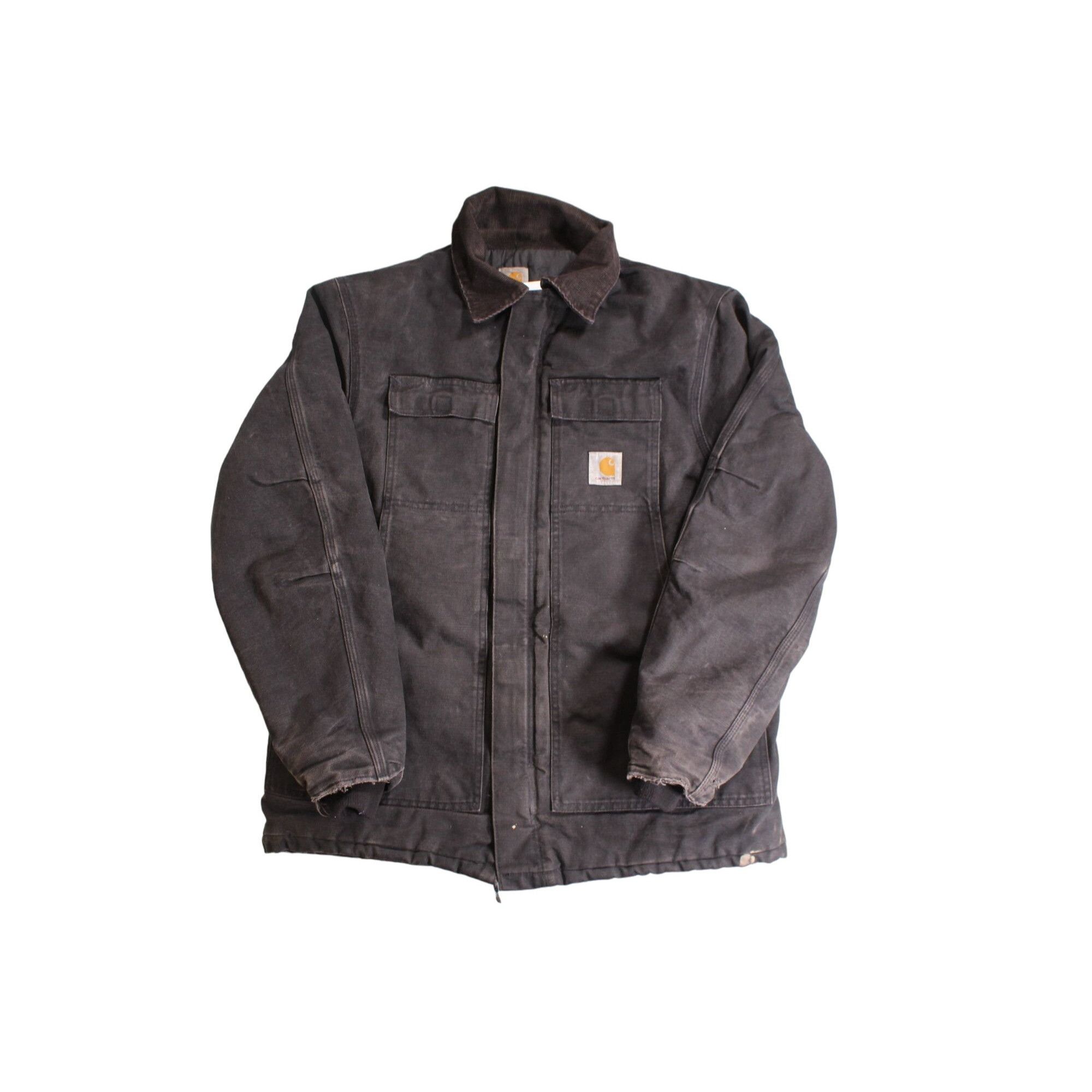 Carhartt Vintage 90s Carthart Barn Workwear Jacket Brown XXL | Grailed