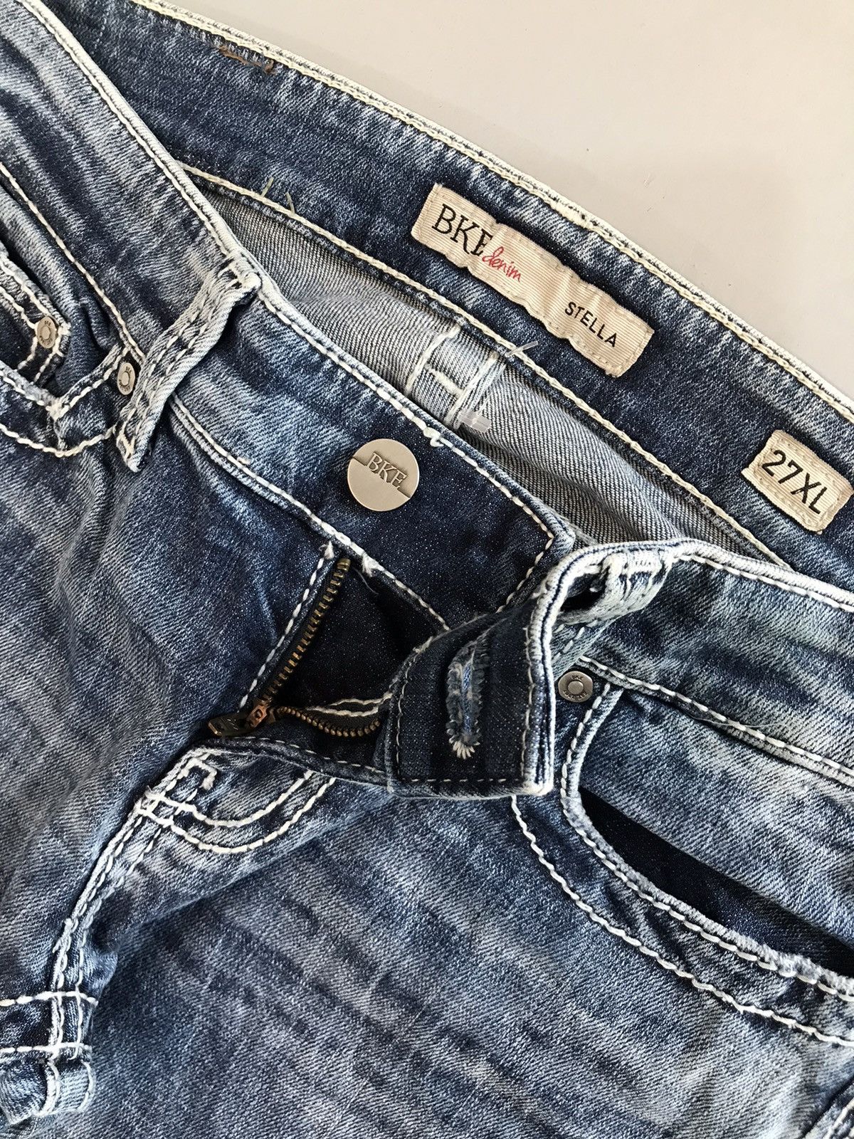 JNCO Vintage BKE jeans faded denim Size 32" / US 10 / IT 46 - 6 Thumbnail