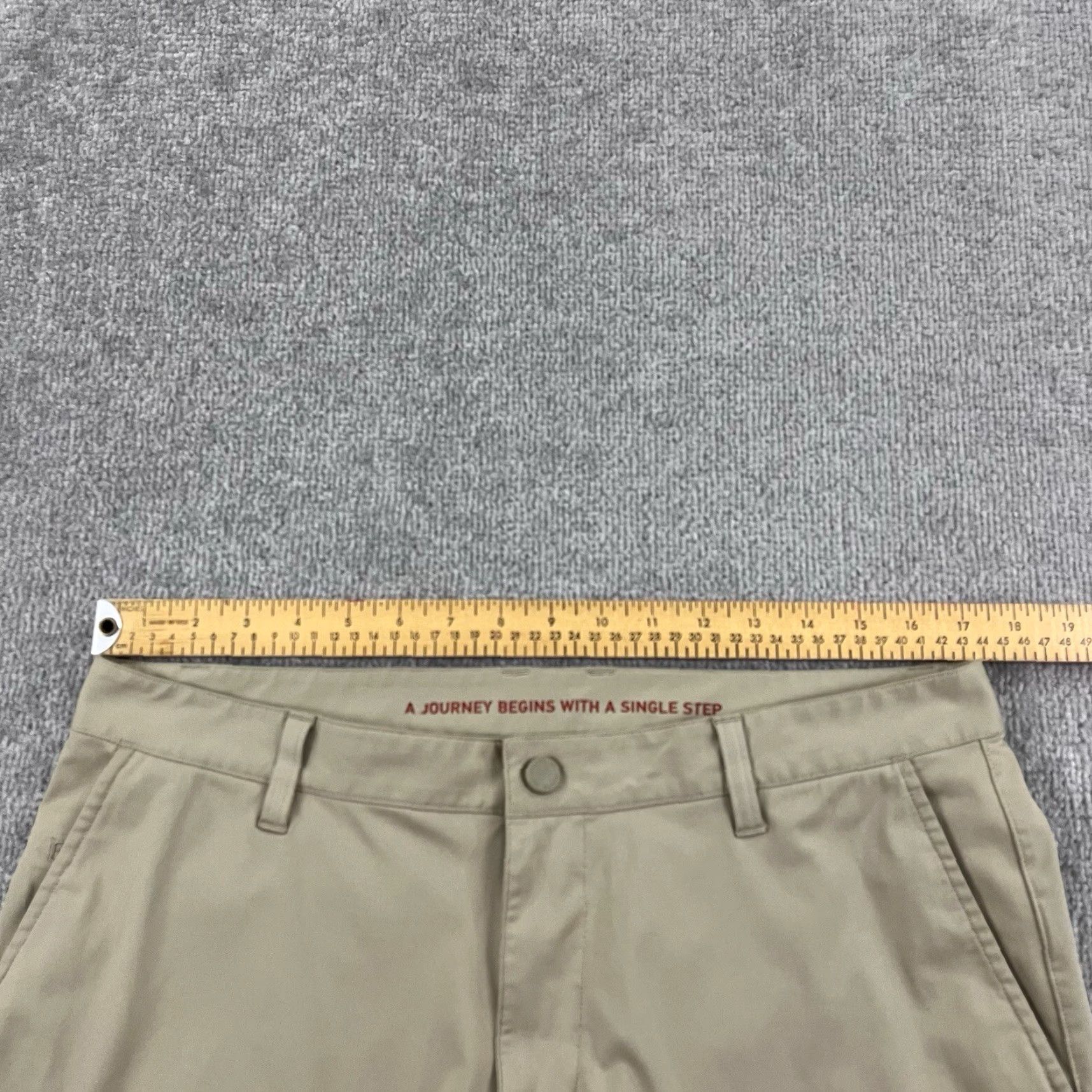 Rhone Rhone Pants Mens 34 x 33 Brown Chino 5-Pocket Straight Lifestyle 100036 Size US 34 / EU 50 - 4 Thumbnail