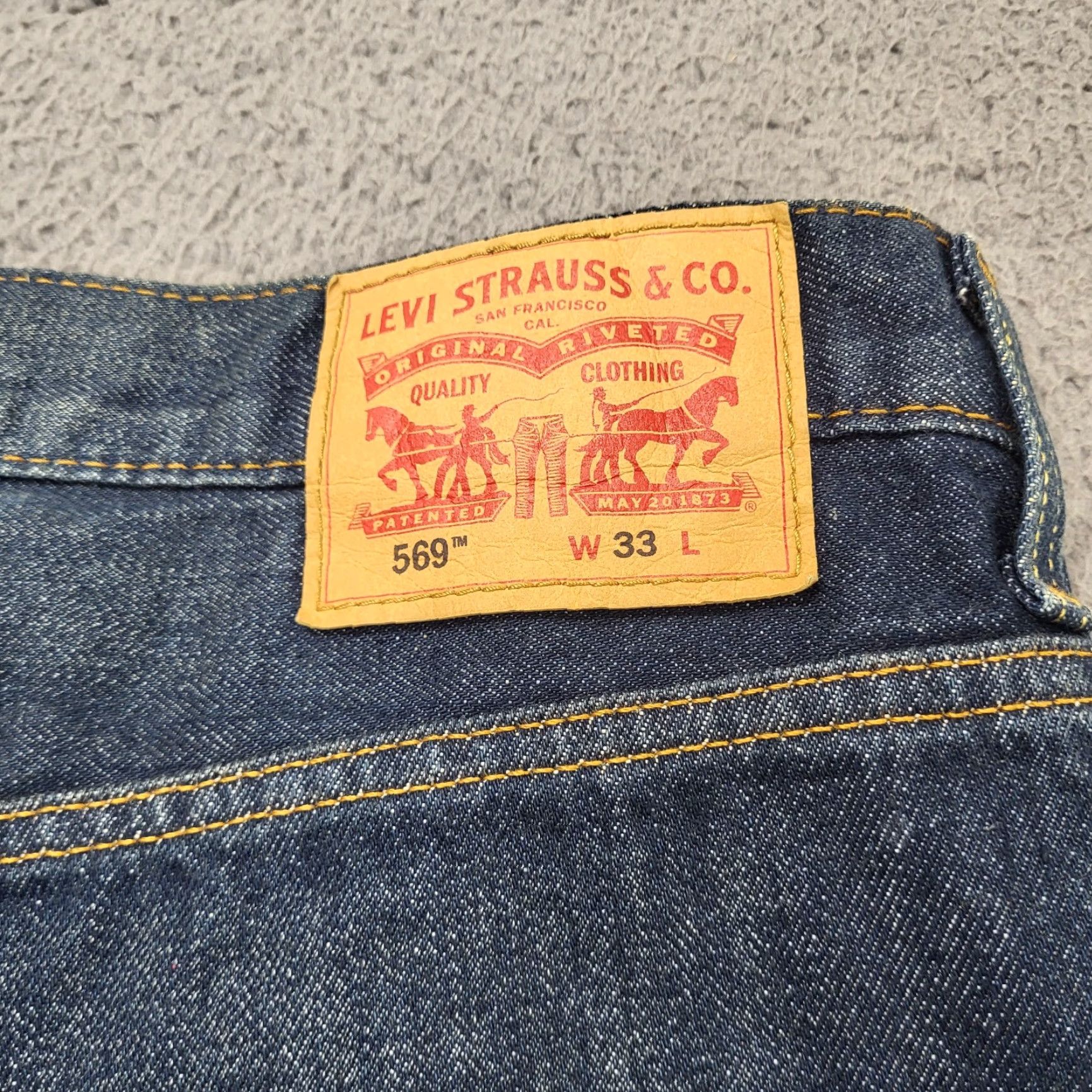 Levi's Levi’s 569 Shorts Mens 33 Denim Blue Loose Straight Leg Hiking Fishing Bermuda Casual Outdoor 90s Mens Size US 33 - 5 Thumbnail