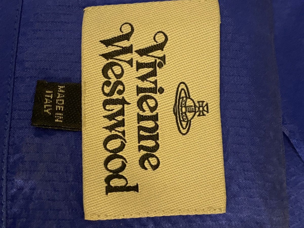 Vivienne Westwood VIVIENNE WESTWOOD ELECTRIC BLUE SILK DRESS Size M / US 6-8 / IT 42-44 - 8 Thumbnail